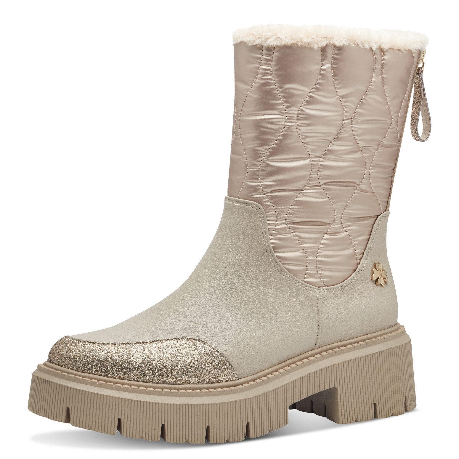 MARCO TOZZI Marco Tozzi BY GMK Damen Stiefel 2-86400-43-338 TAUPE MET.COMBI günstig online kaufen