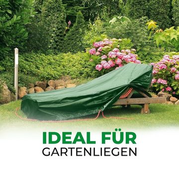 Bio Green Gartenmöbel-Schutzhülle Dreifach laminierte Schutzhülle in Grün für Gartenliege (1-St)