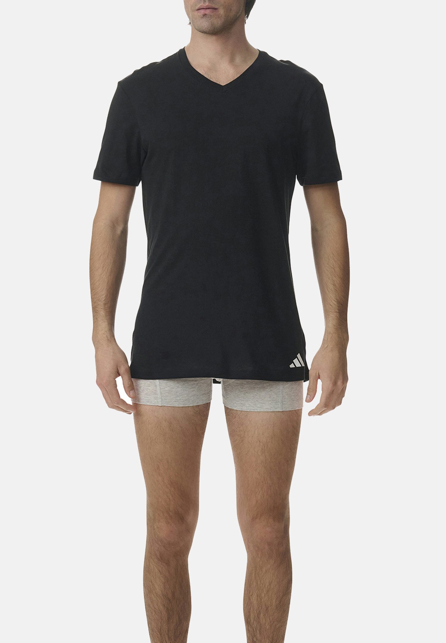 adidas Performance Poloshirt T-Shirt Basic V-Neck 9P (Packung, 9-tlg., 9er- günstig online kaufen