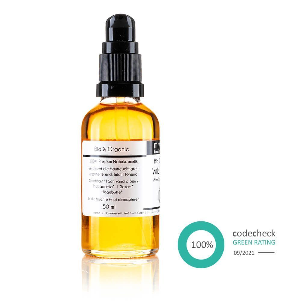 myrto Naturkosmetik After Sun-Öl Wild Berries - After Sun Körperöl, Bestbewertung bei Codecheck: 100% Grüner Ring EMPFEHLENSWERT