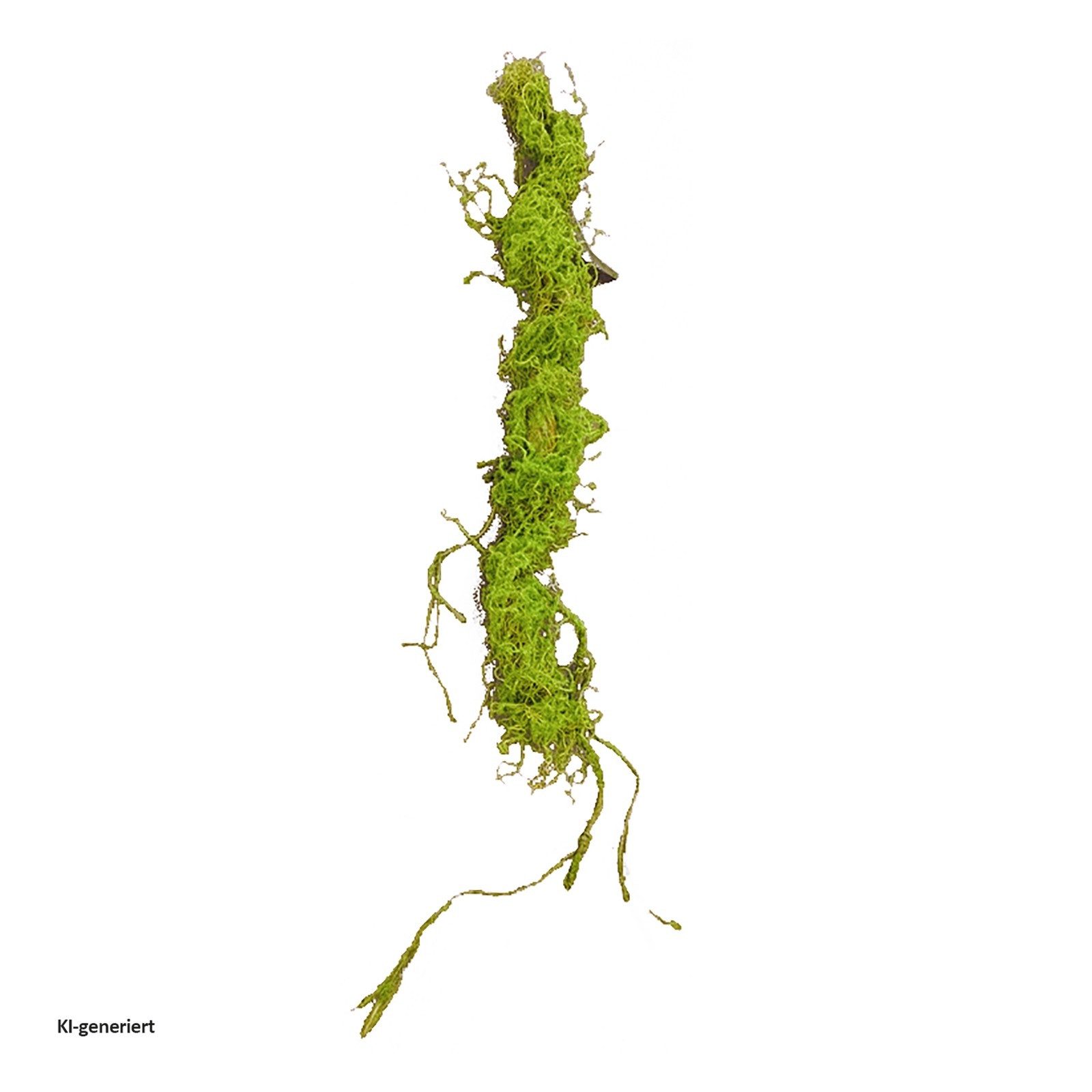 Kunstblume Moos Girlande 110 cm Kunstpflanze Flora, HTI-Living, Höhe 110 cm, Kunstblume Dekoration