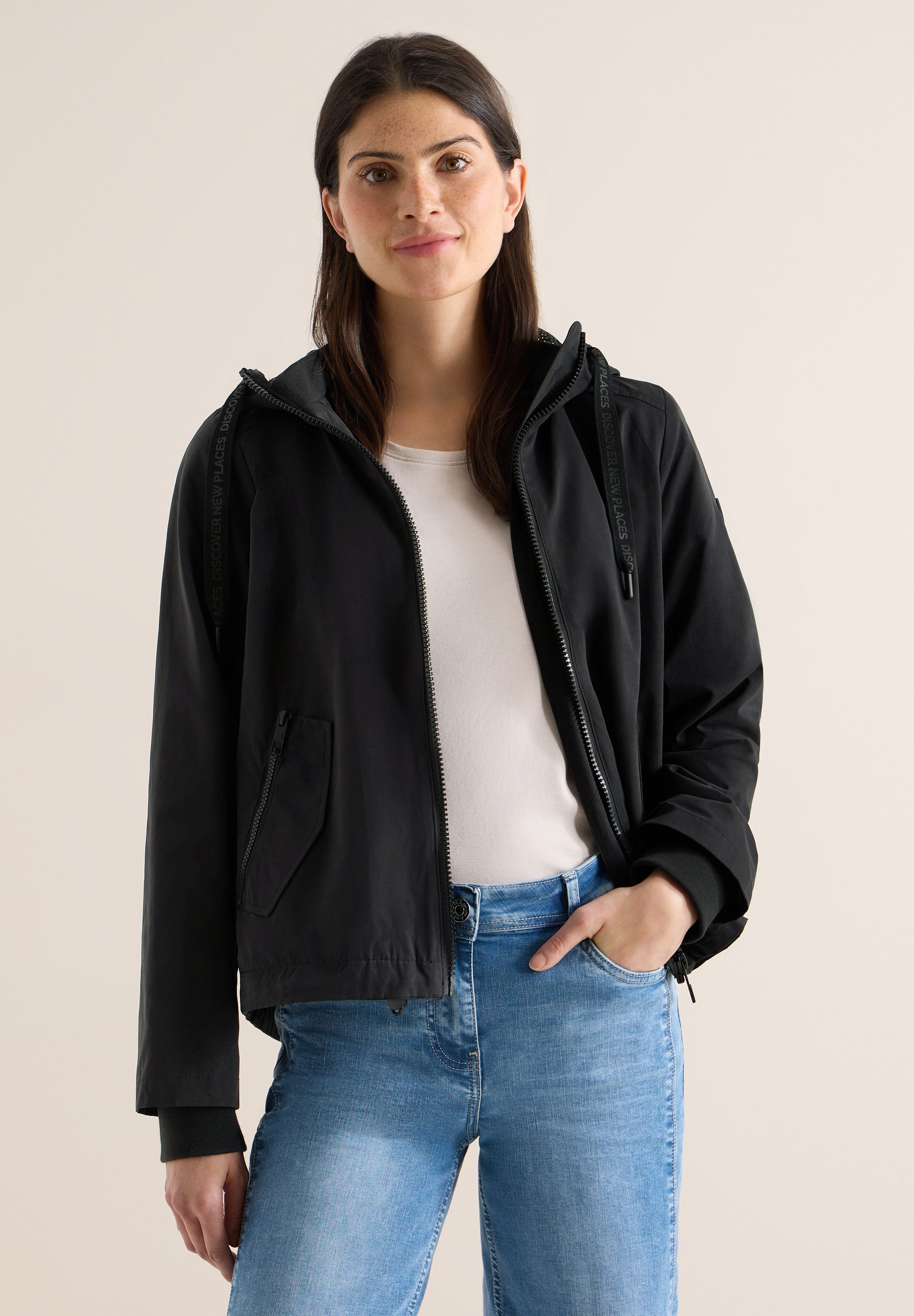 CECIL Kurzjacke im Hoodie-Style günstig online kaufen