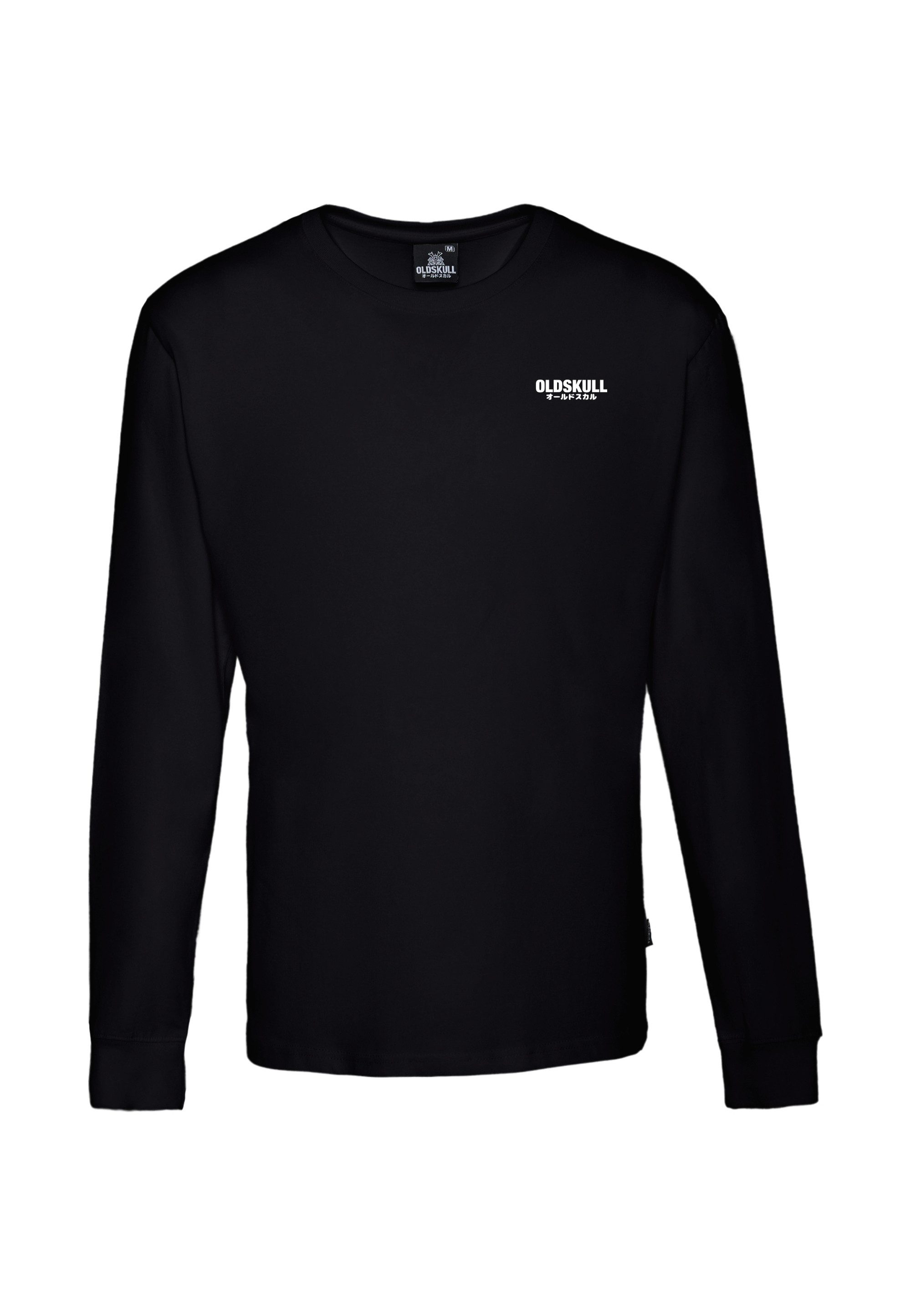 Oldskull Langarmshirt (1-tlg) mit markantem Oldskull-Logo