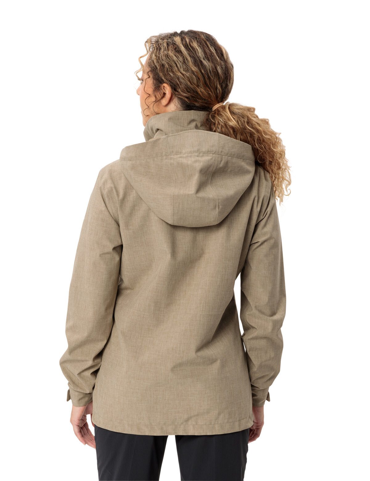 VAUDE Outdoorjacke Women's Rosemoor Jacket II mit abnehmbarer Kapuze, wasserabweisend, windabweisend, atmungsaktiv