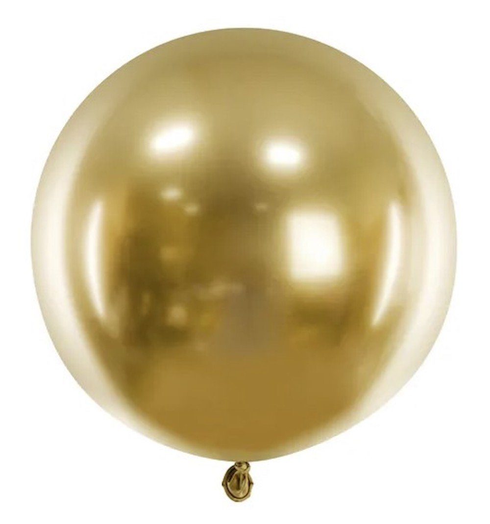 partydeco Latexballon Runder Ballon 60cm, Glossy