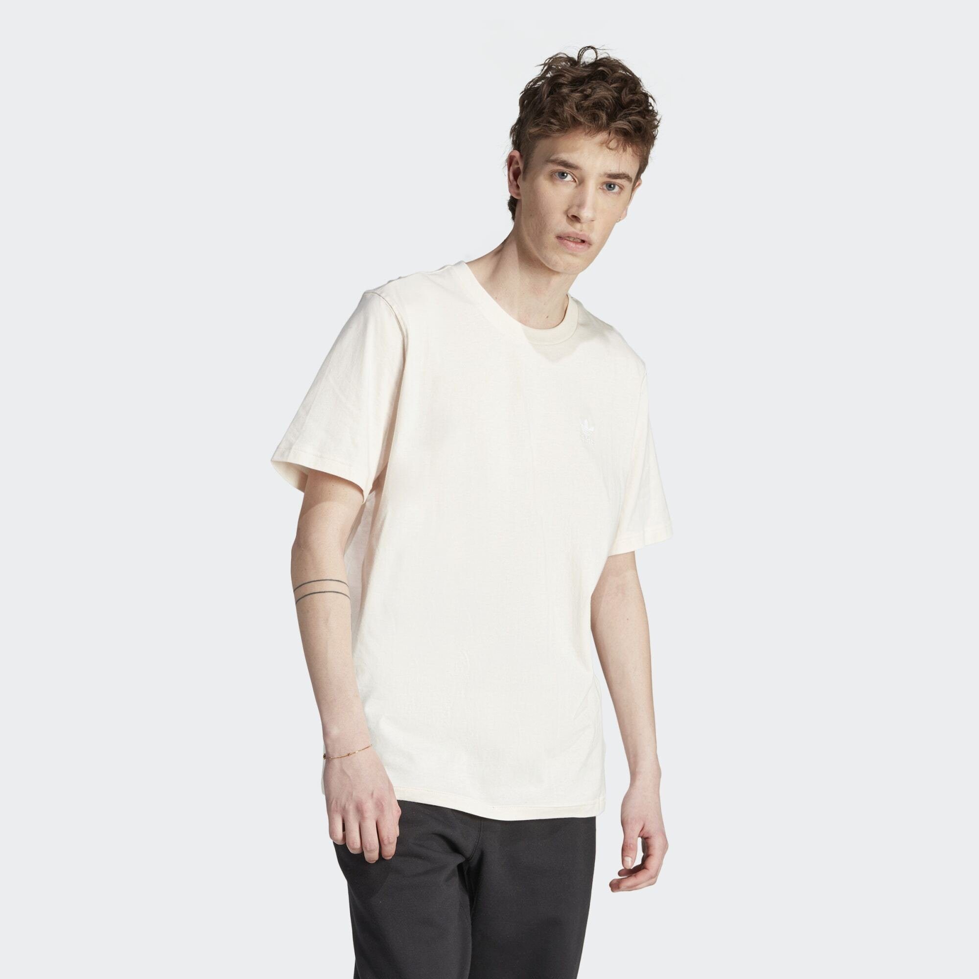 T-Shirt Wonder TREFOIL adidas White ESSENTIALS T-SHIRT Originals