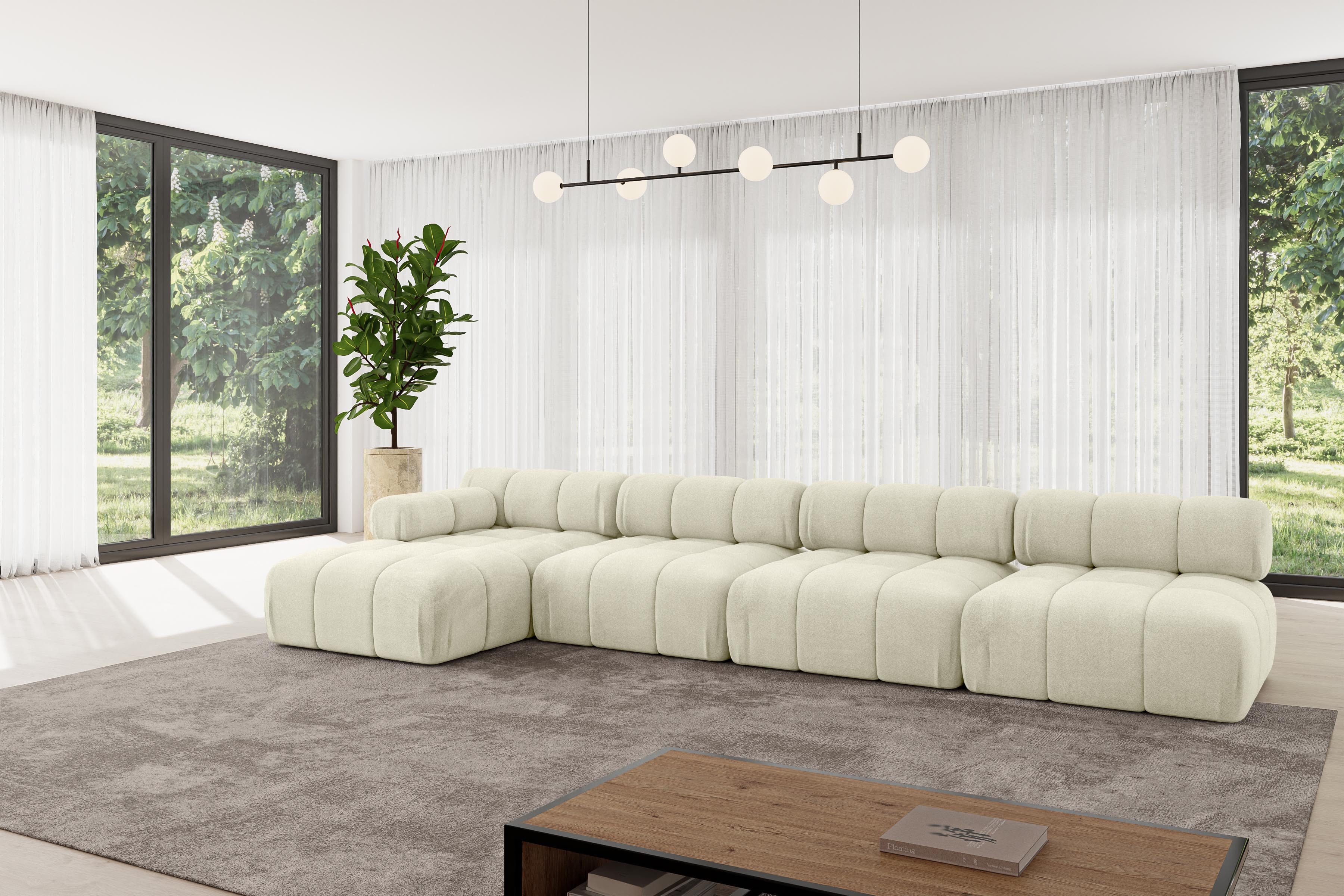 ALTDECOR Ecksofa Razon-L3, Sofa Praktische Bequeme Funktionsecke Couch L-Form Eckcouch, Corner Sofa U-Form Vielseitige Sofa Wohnlandschaft Wohnzimmer