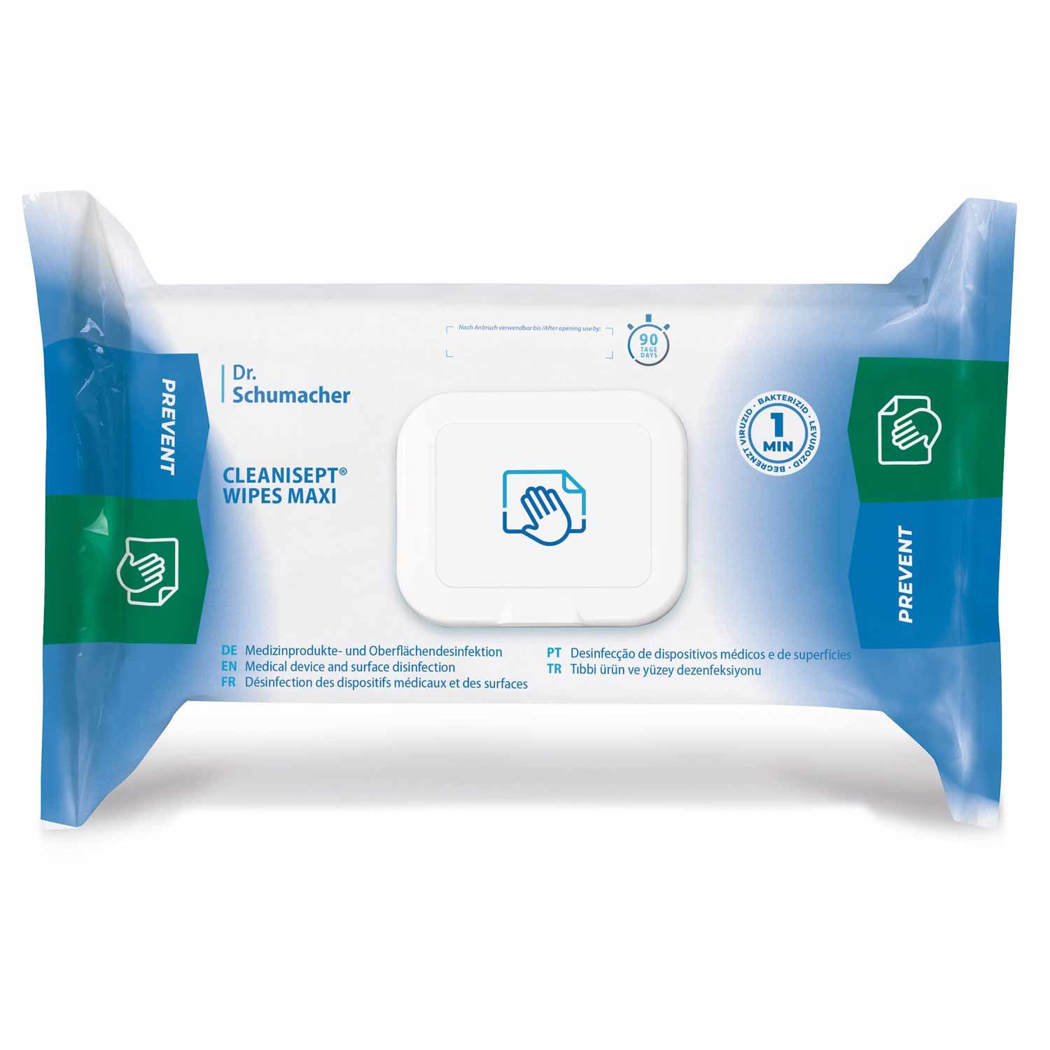 Dr. Schumacher Cleanisept Wipes Maxi Reinigungstuch