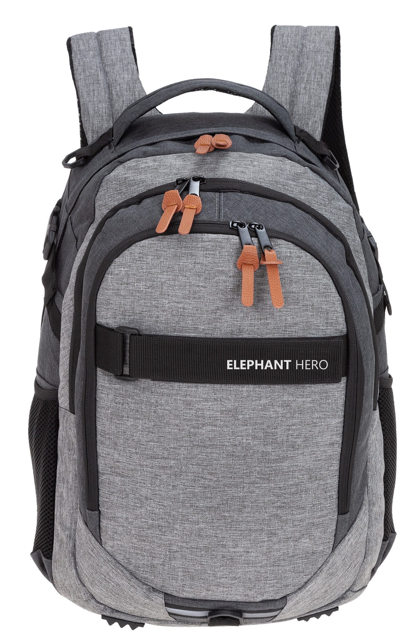 ELEPHANT Schulrucksack Hero Signature Schultasche Digital Ready Set (4 Teile Schulrucksackset, 4-tlg., inkl. Mäppchen Box + Laptop Hülle Sleeve + 31 Teile Stift – Bild 4 von 5