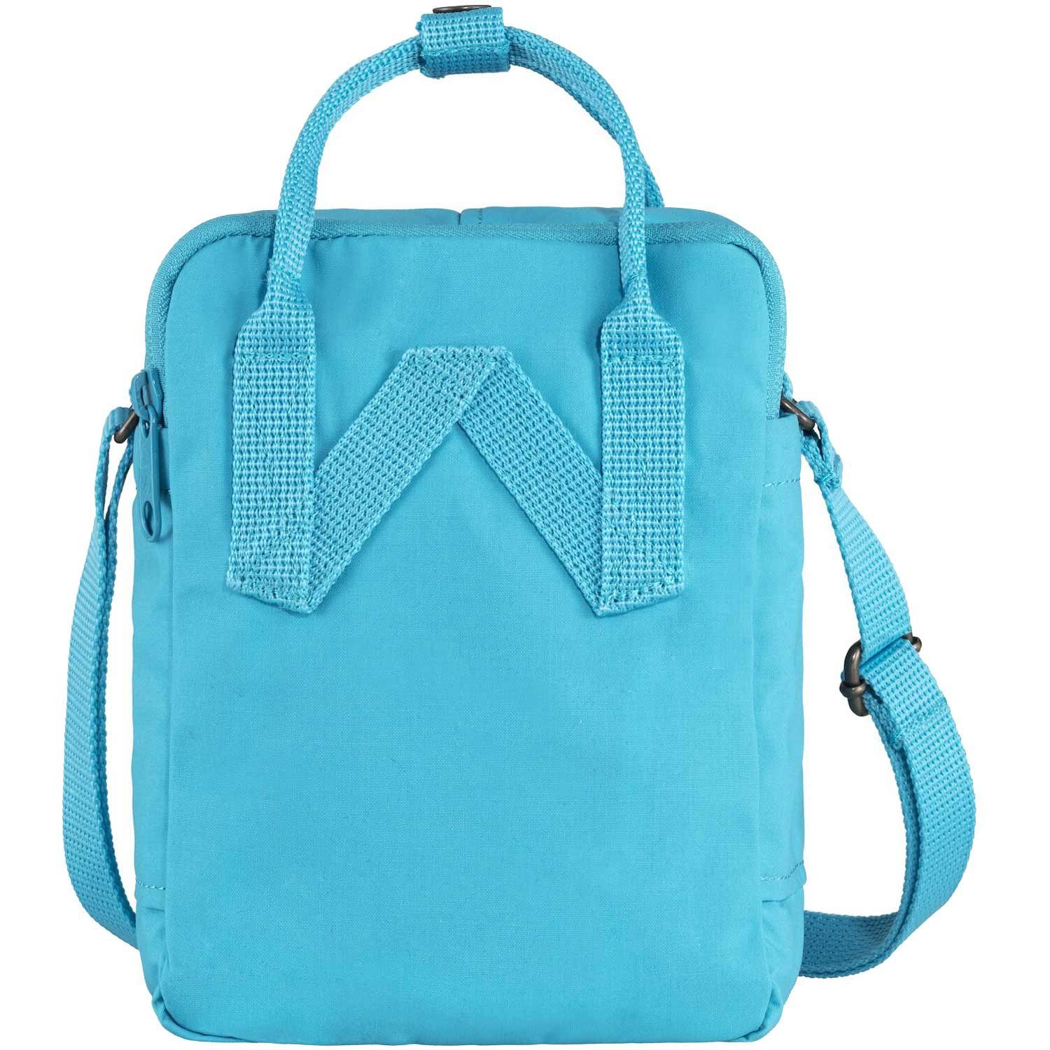 Sling Stück), Umhängetasche blau Fjällräven Umhängetasche (Stück, Turquoise Reißverschluss Kanken Fjällräven Deep Mini