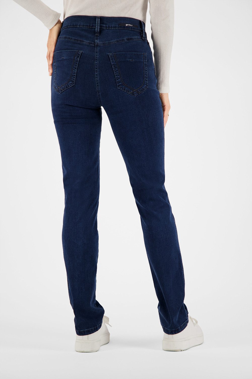 Atelier GARDEUR Slim-fit-Jeans MAJA4-670991-7268 Damenhose Slim Fit blau dunkelblau Materialmix mit Stretch für hohen Tragekomfort