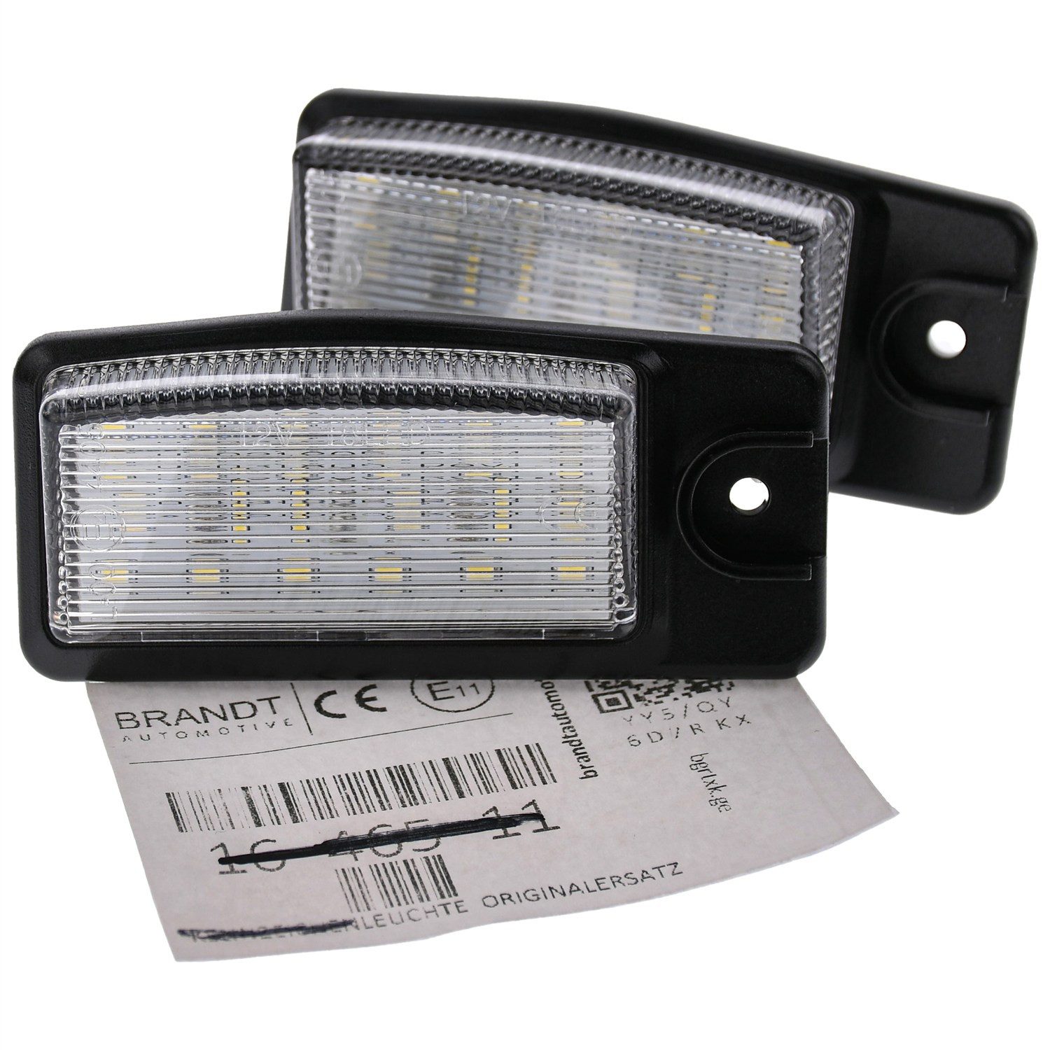BRANDT AUTOMOTIVE KFZ-Ersatzleuchte LED Kennzeichenleuchten Auto Kennzeichenbeleuchtung, für Infiniti QX50 J50 (15–18); Nissan Altima III L31 (02–06); Alti...