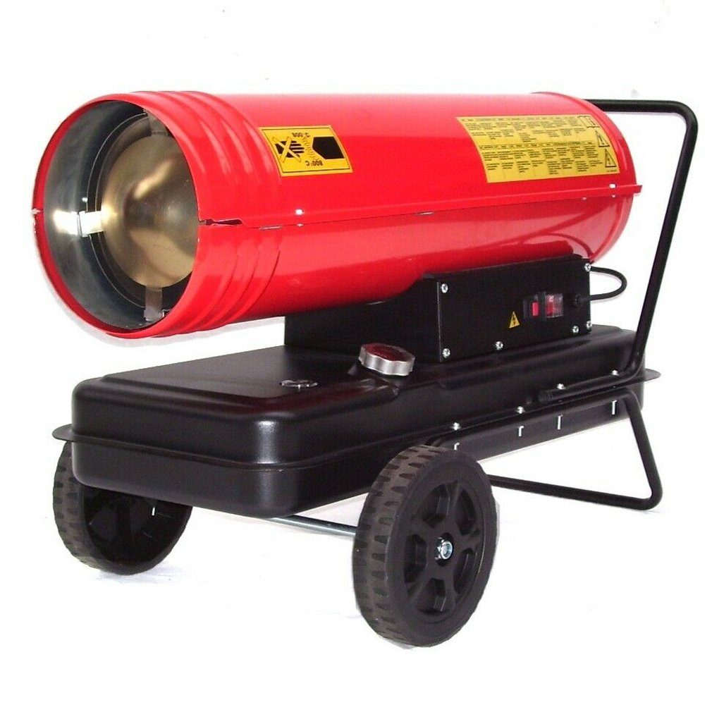 Apex Heizgerät Heizkanone Bauheizer Diesel Heizung 30kW 55197 Ölheizgerät