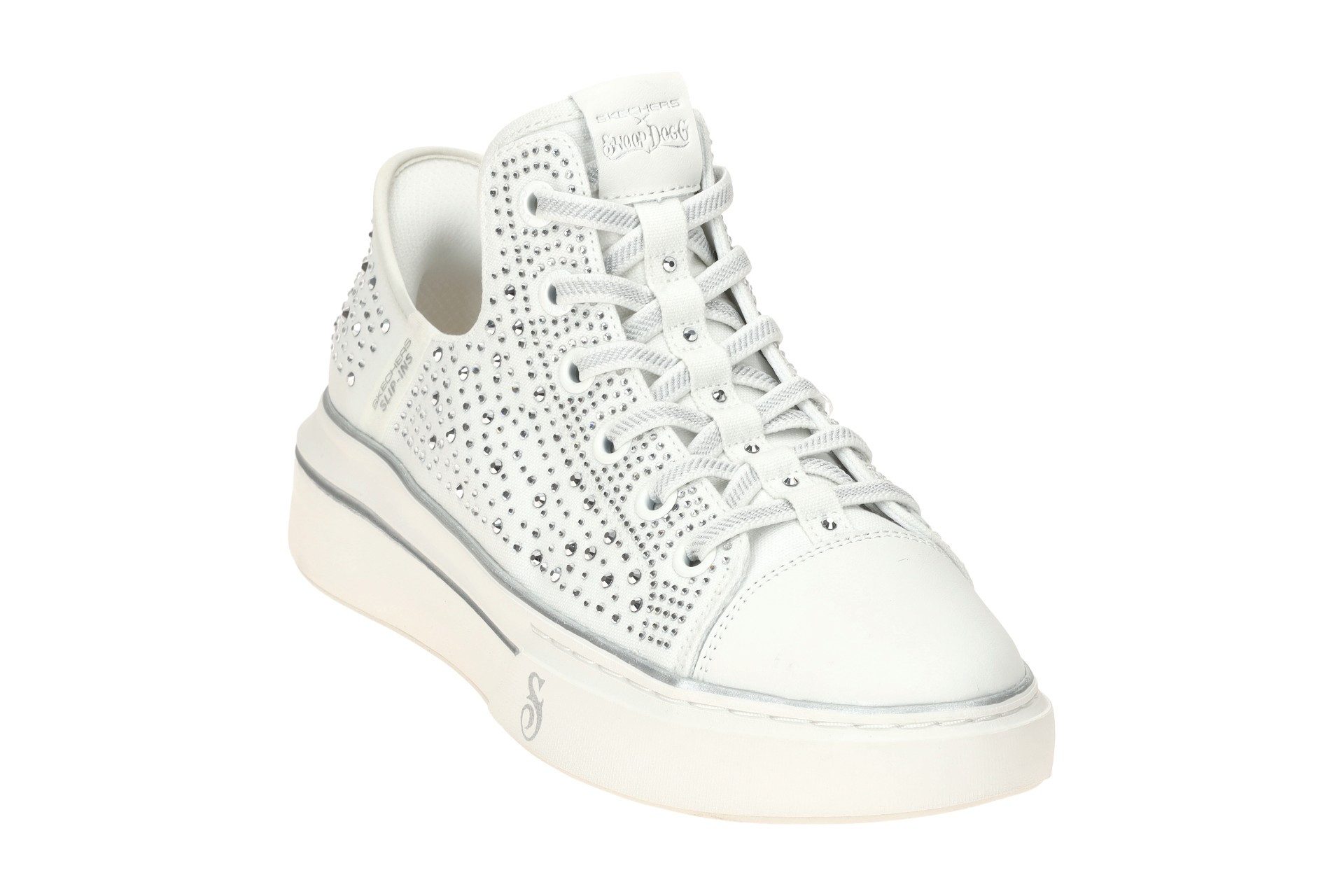 Skechers 186005 WHT Slipper