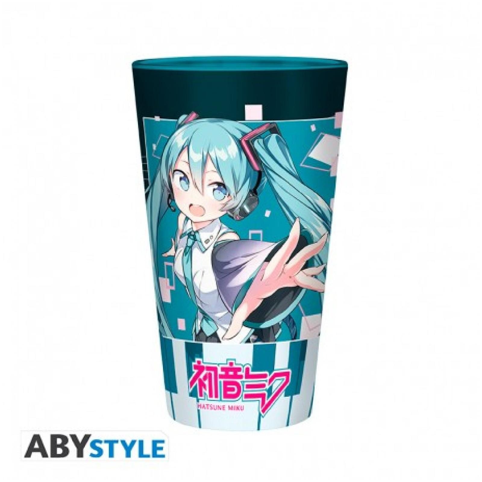 ABYstyle Tasse HATSUNE MIKU - Large Glass - 400ml - Musical City