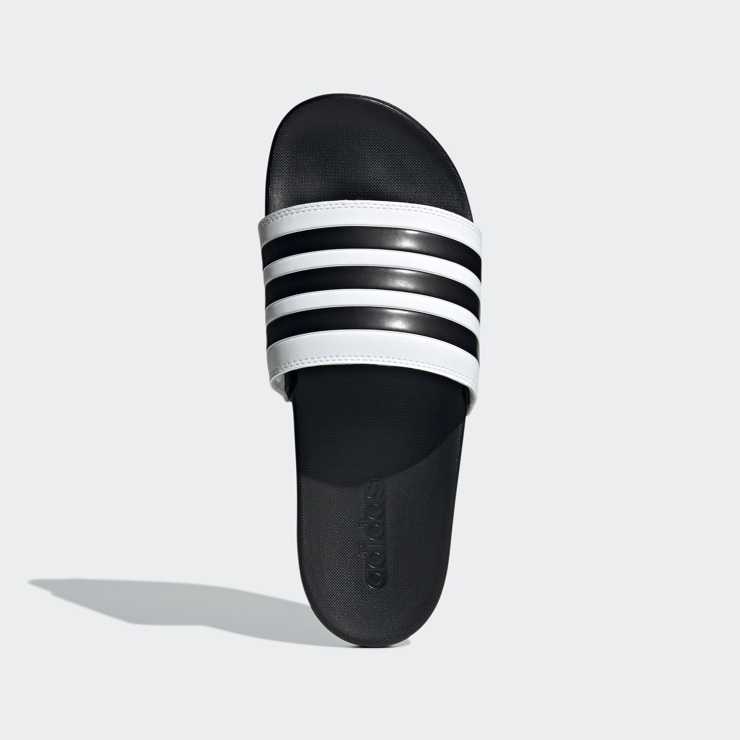 Badesandale Sportswear / White Core Black Cloud Black / adidas Core
