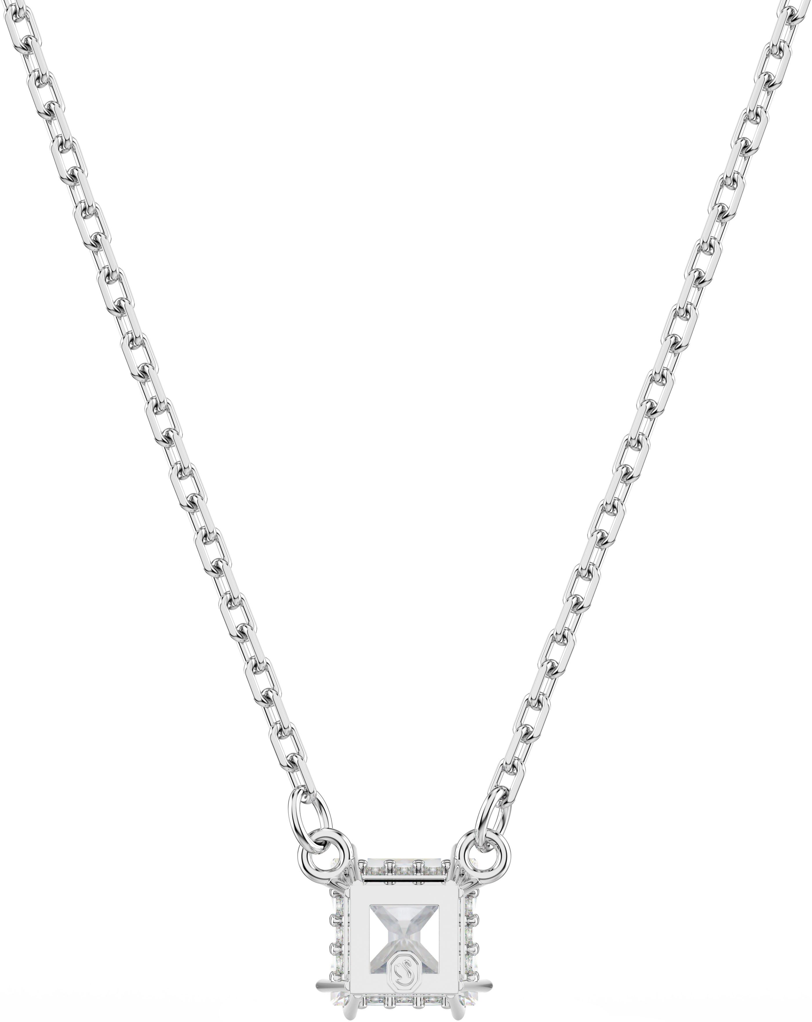 Swarovski Kette mit Anhänger Stilla Square Attract, mit Swarovski® Zirkonia günstig online kaufen