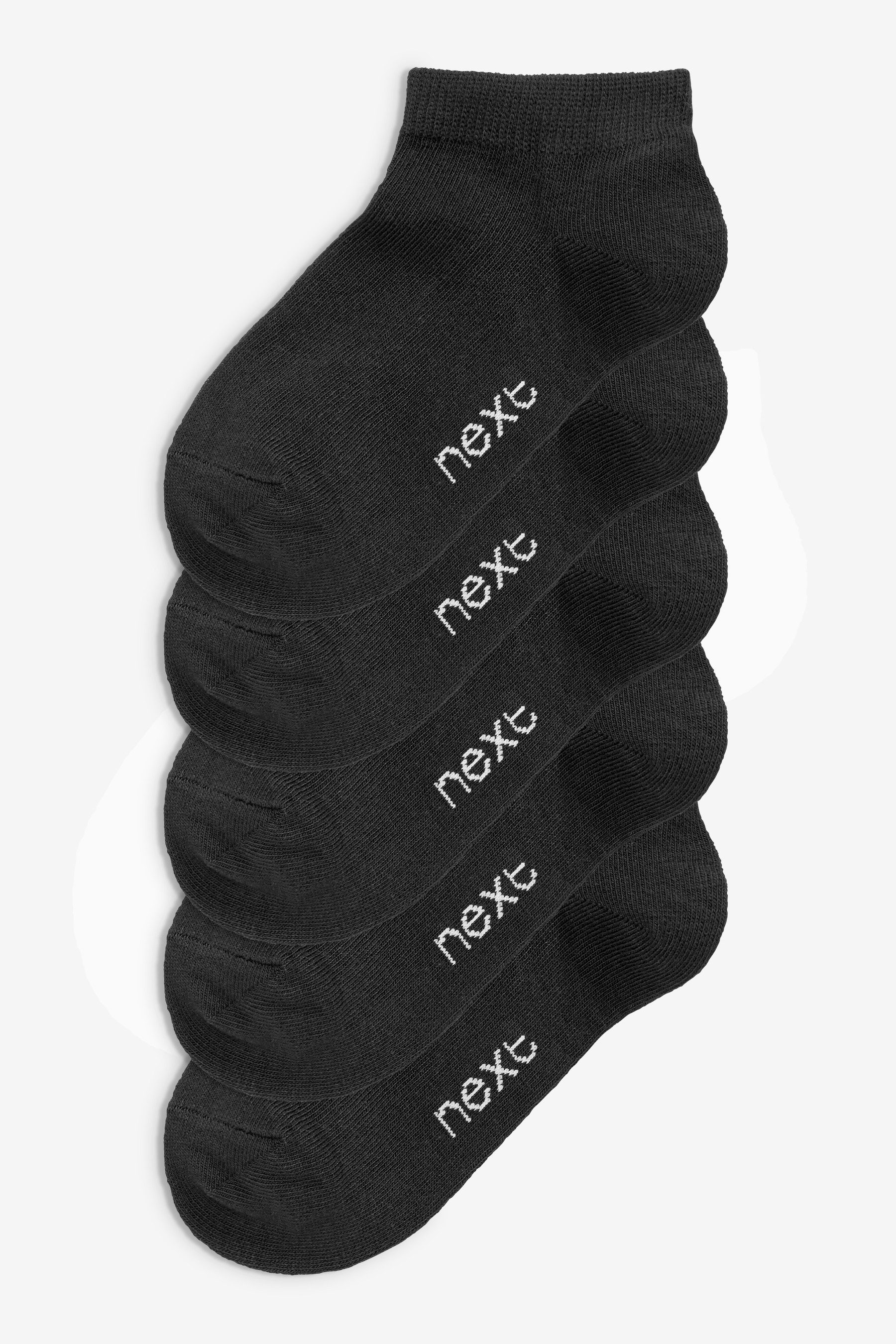 Next Sneakersocken Sneaker-Socken mit Baumwolle im 5er-Pack (5-Paar)