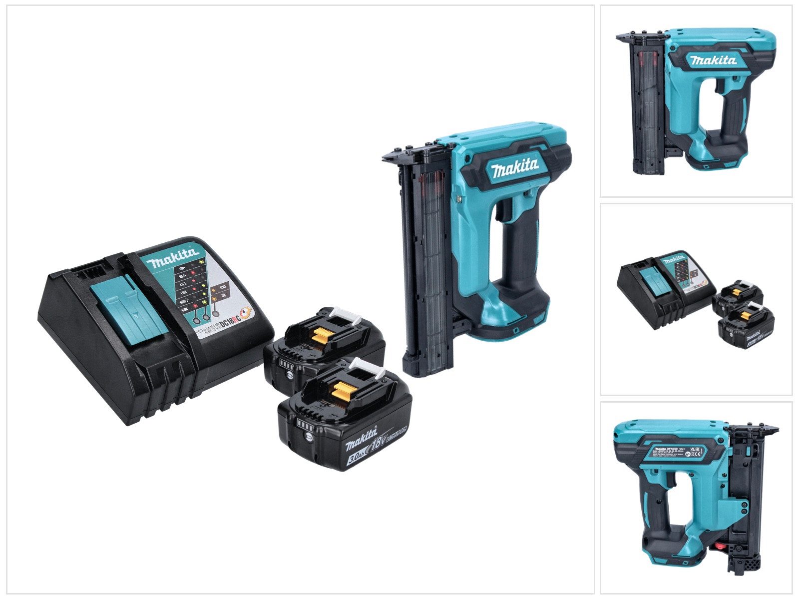 Makita Stauchkopfnagler DFN 350 RF Akku Stauchkopfnagler 18 V 15