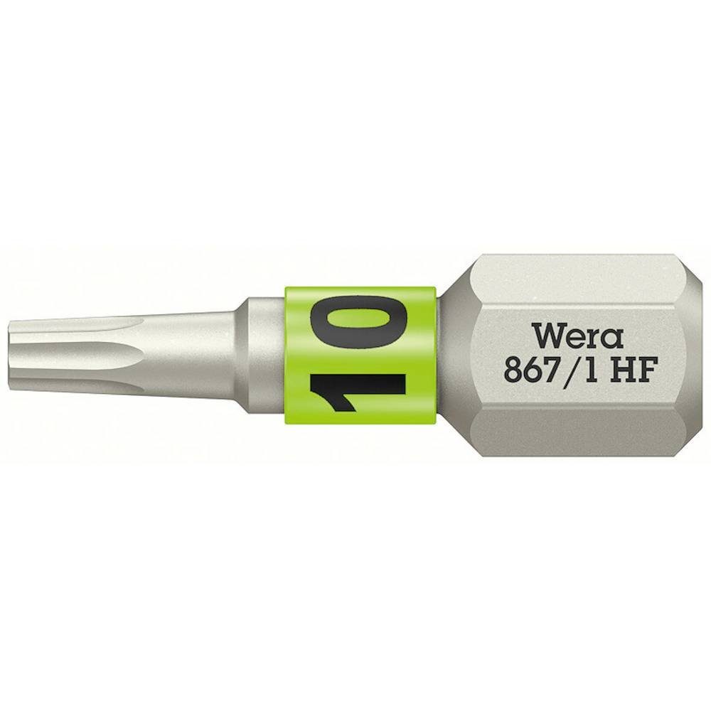 Wera Torx-Bit TORX® HF Bits mit Haltefunktion, TX 10 x 25 mm