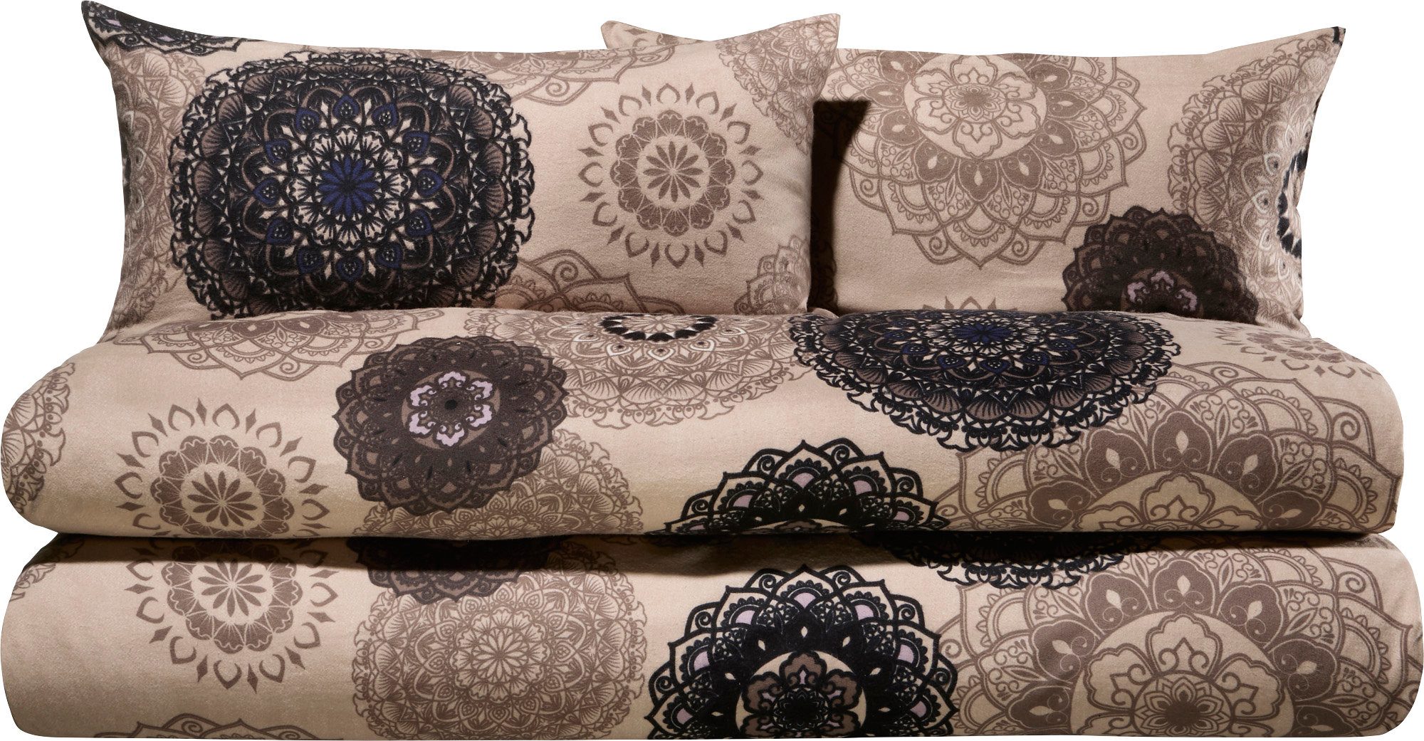 Erwin Müller Bettwäsche Bettwäsche Sparpaket 4-teilig, Biber, Edelflanell O günstig online kaufen