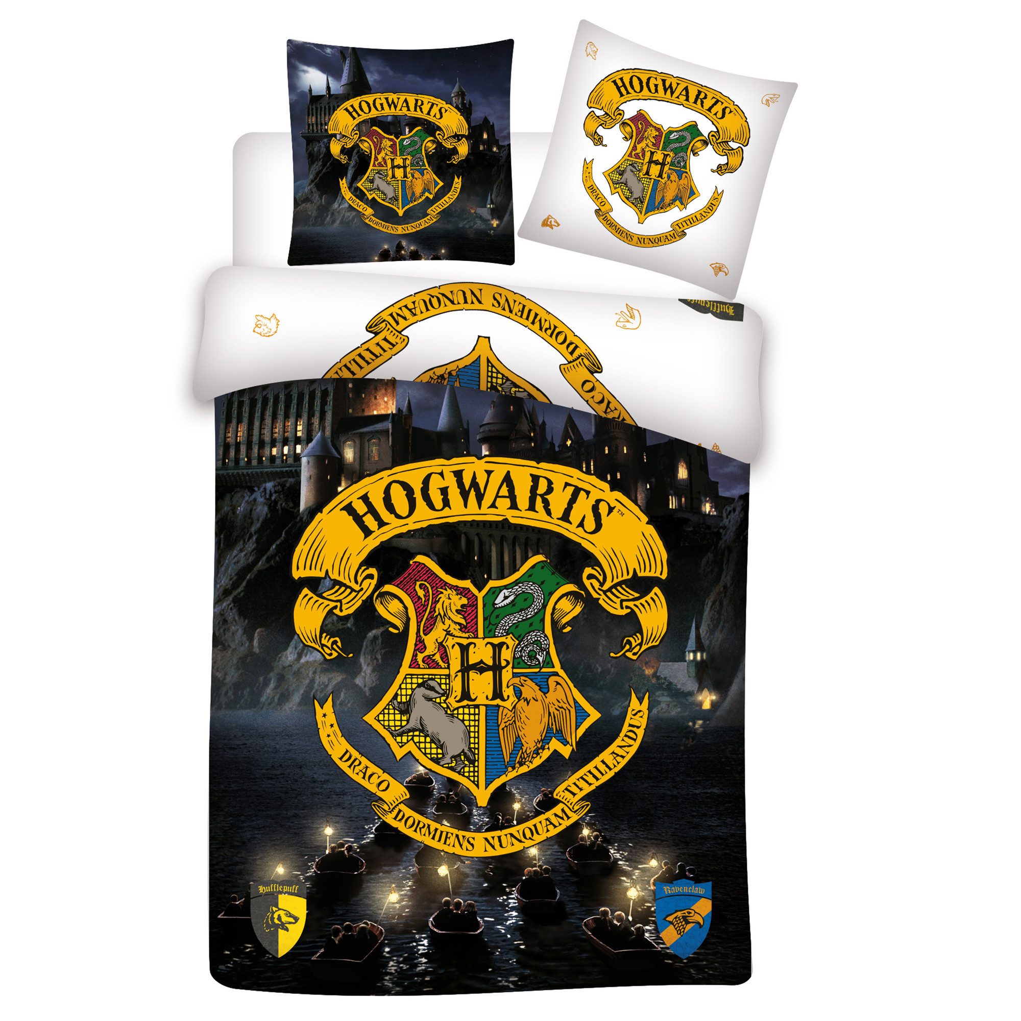 BERONAGE Kinderbettwäsche Harry Potter Hogwarts Bettwäsche Biber / Flanell günstig online kaufen
