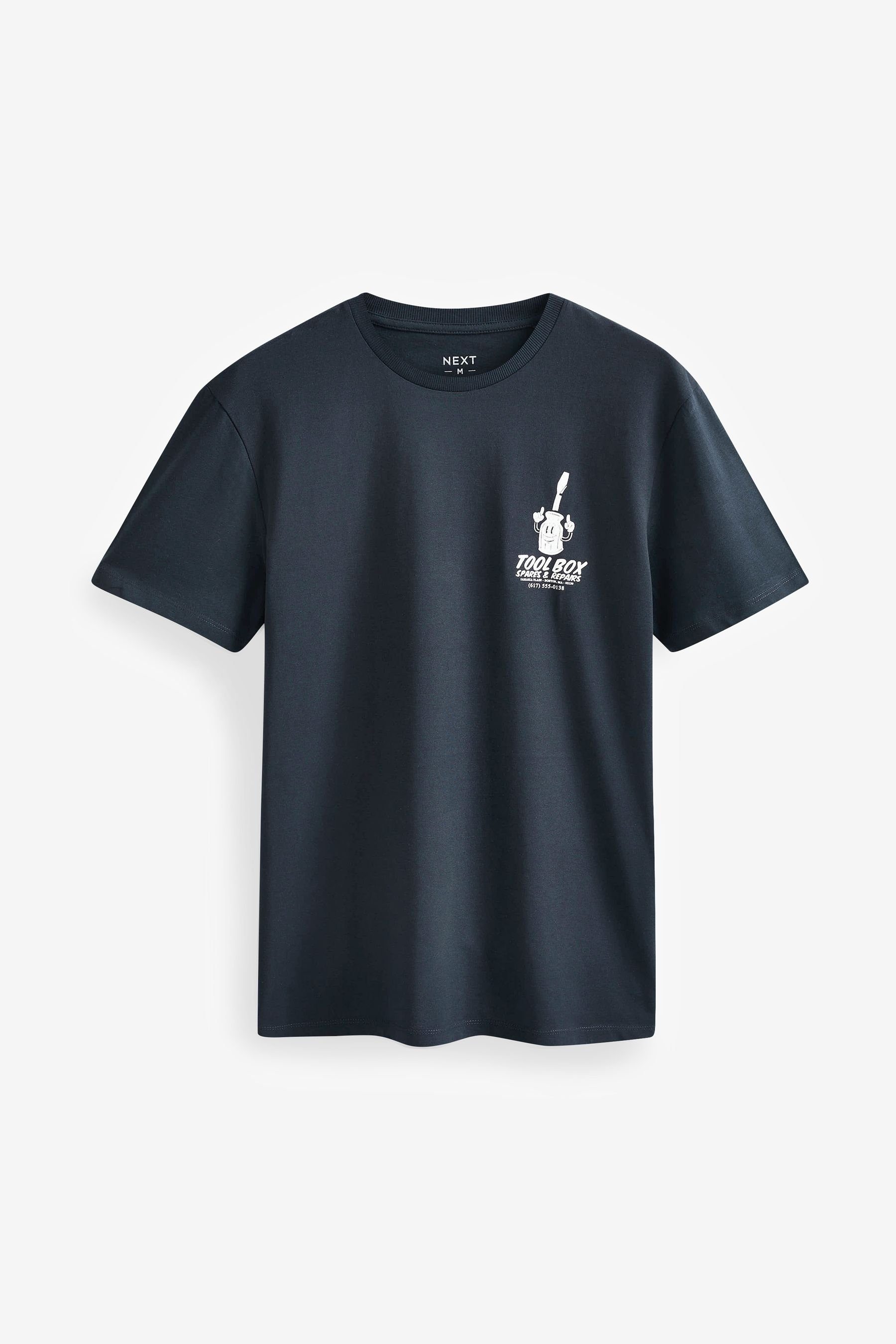 (1-tlg) T-Shirts mit Next Grafik-Print 3er-Pack Print-Shirt