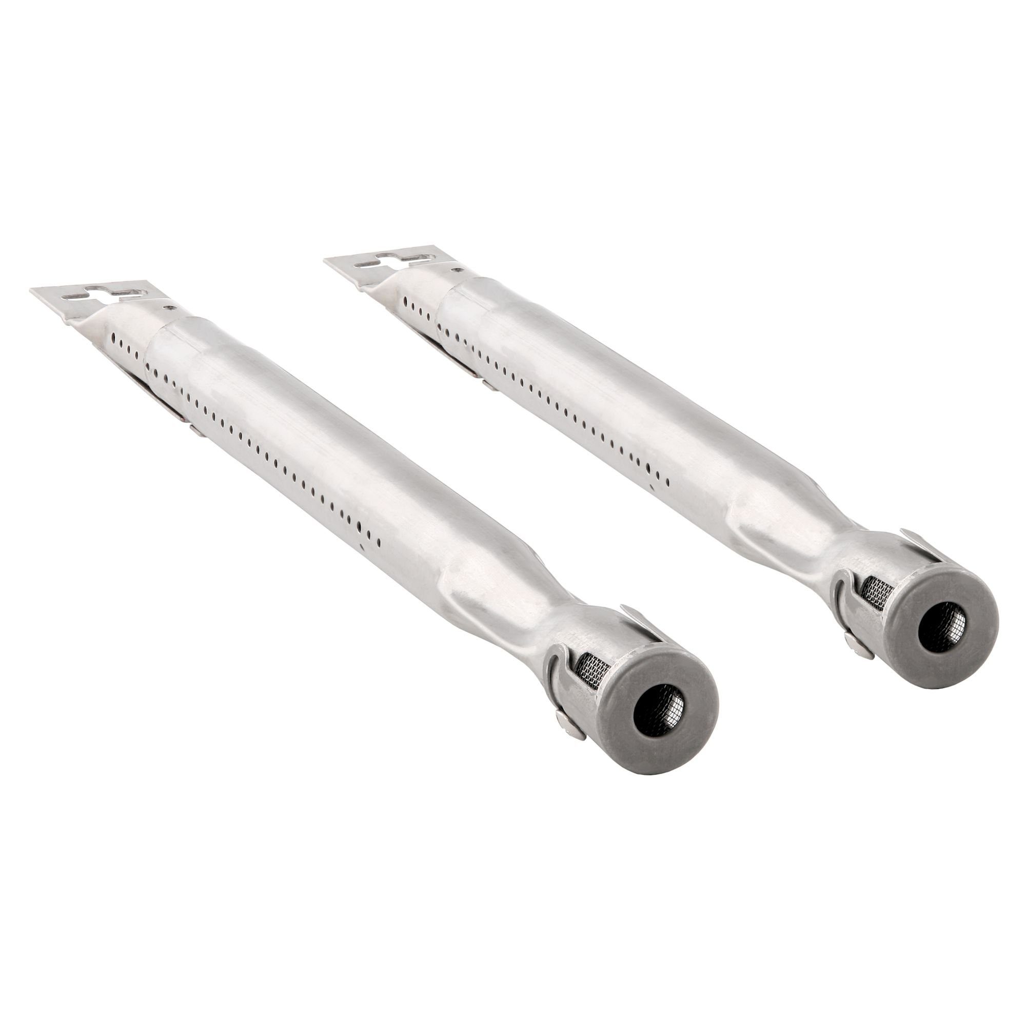 BBQ-Toro Gasgrill Universal Edelstahl Brenner Set 2 Stück, Ersatzbrenner für Gasgrill