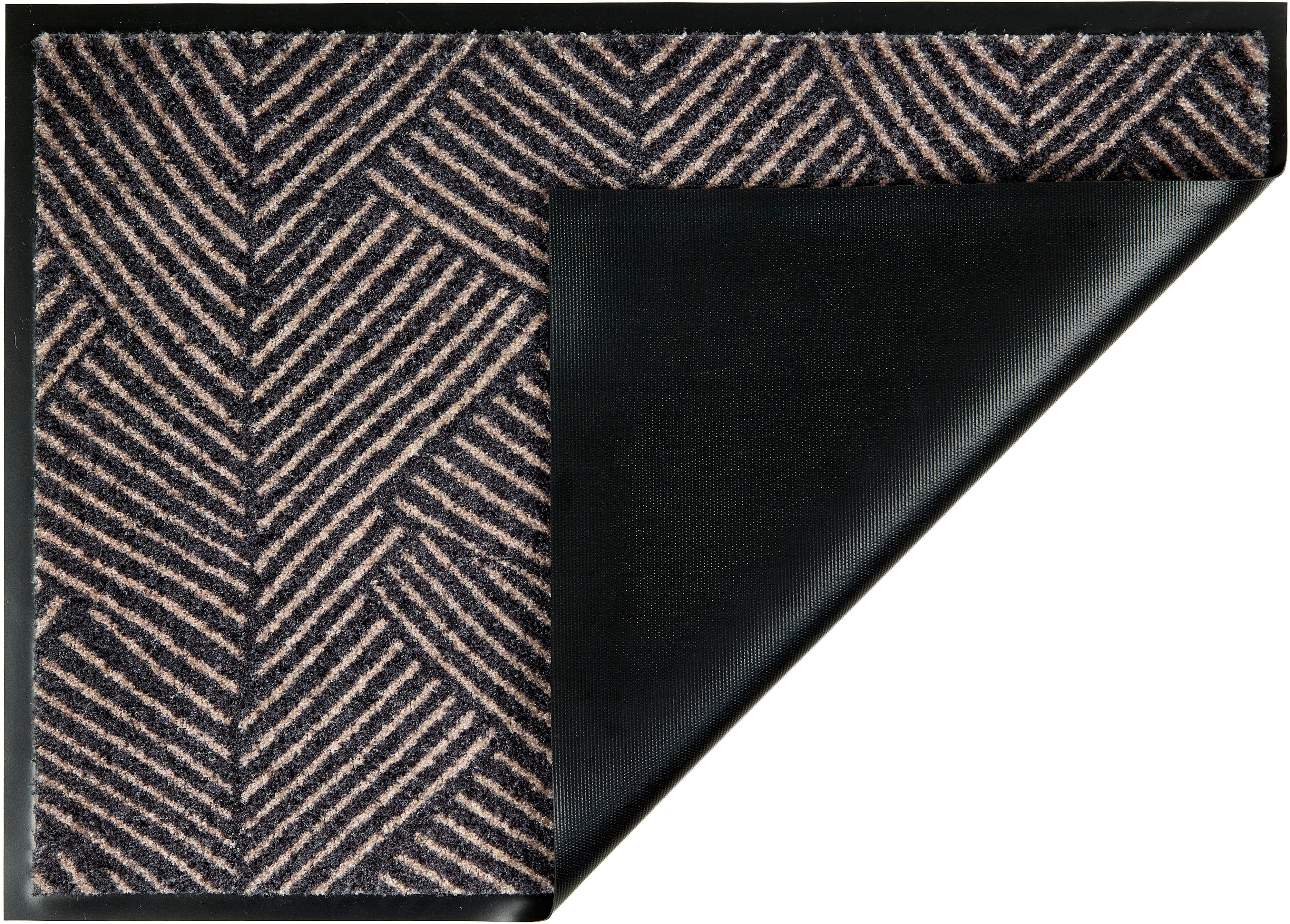 SCHÖNER WOHNEN-Kollektion Fußmatte Bellevue, rechteckig, Höhe: 8 mm, Türmatte, Schmutzfang, In und Outdoor, Sauberlauf, waschbar – Bild 4 von 5
