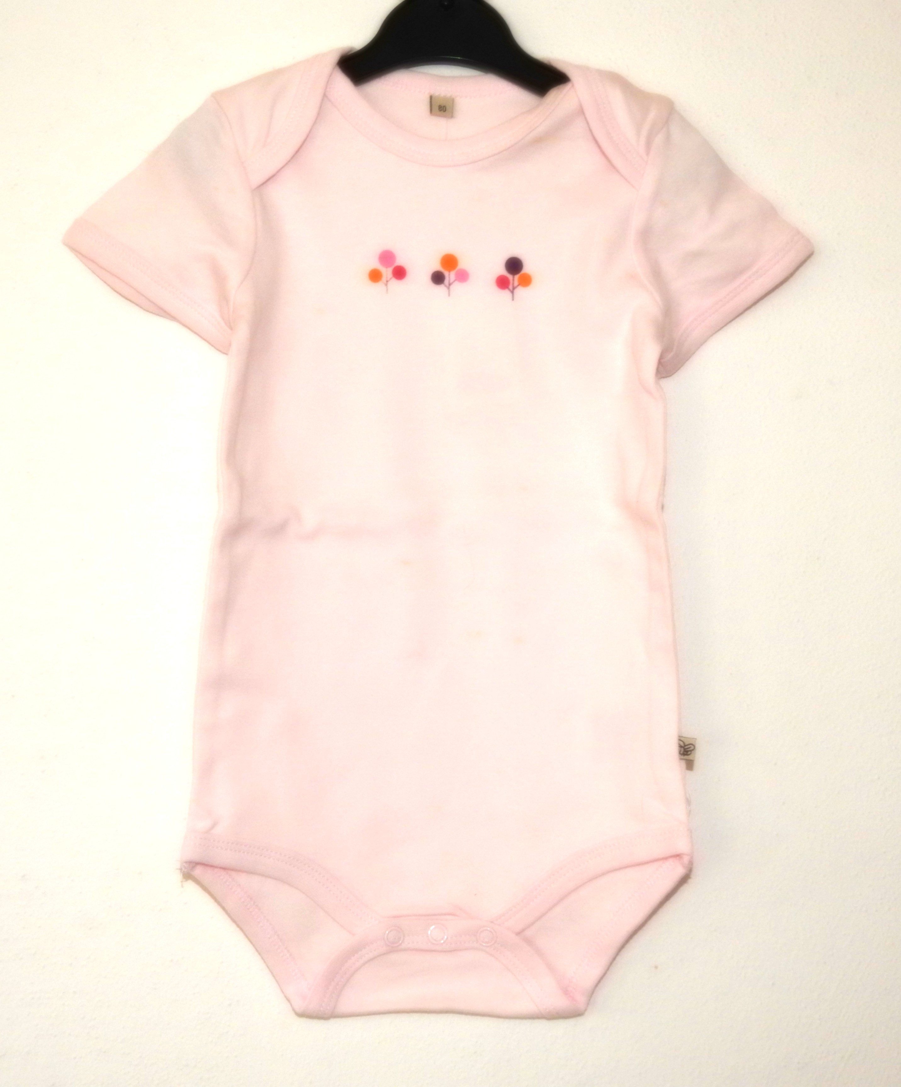 pippi Kurzarmbody Bunte Bäume