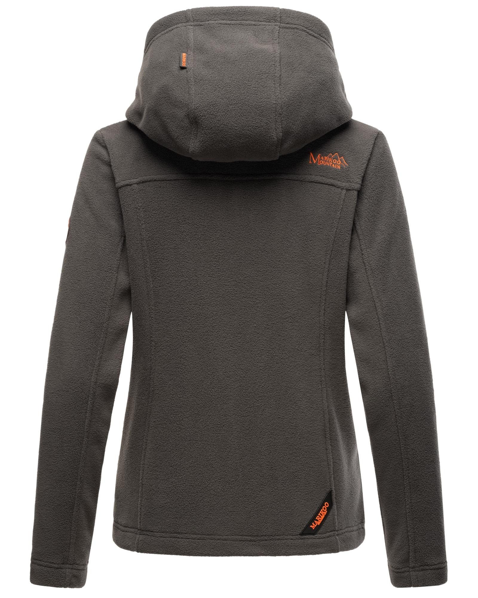 Marikoo Outdoorjacke mit wasserabweisendem Reißverschluss