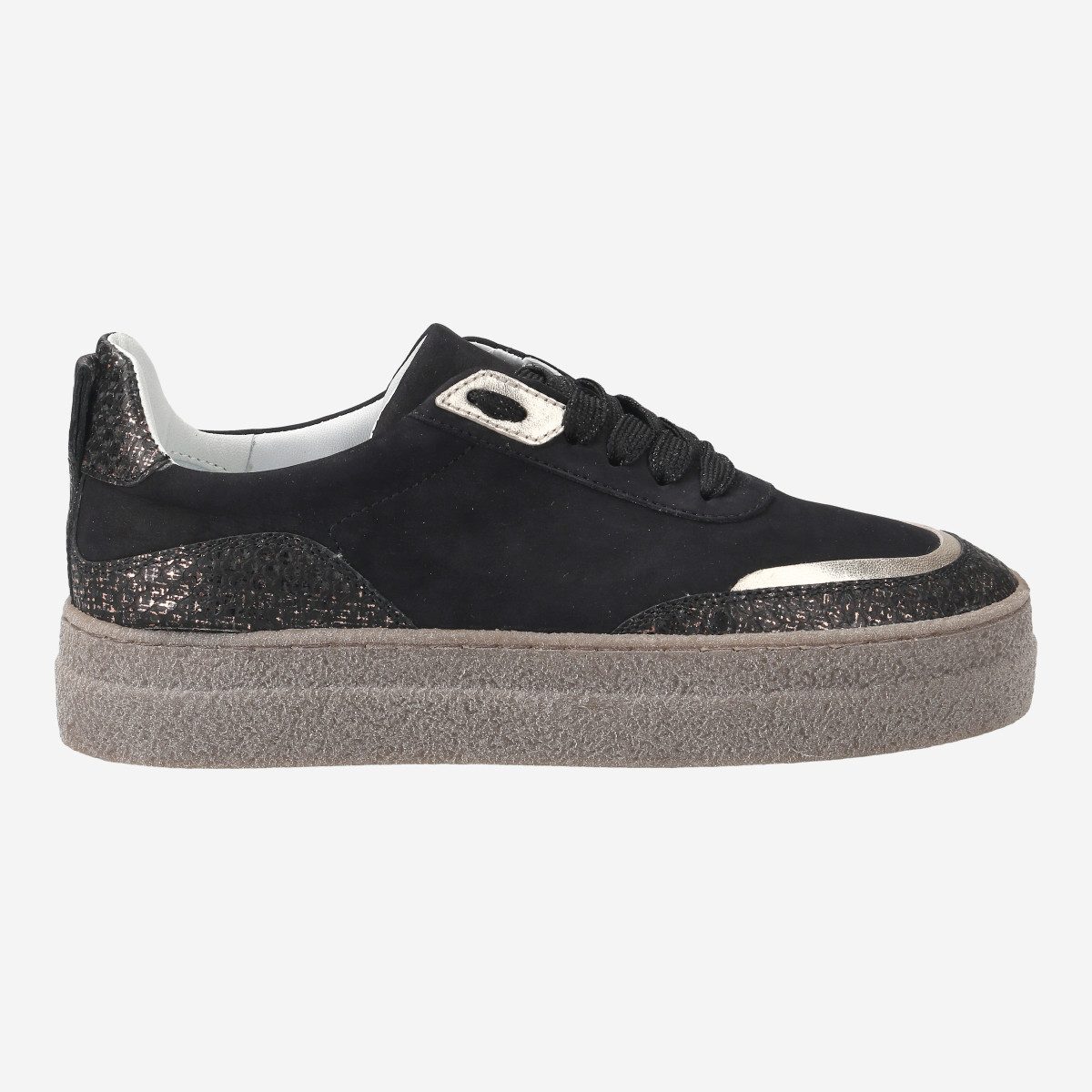 Donna Carolina MAYA DUDE NERO 52.670.111, Sneaker in Schwarz für Damen Sneaker