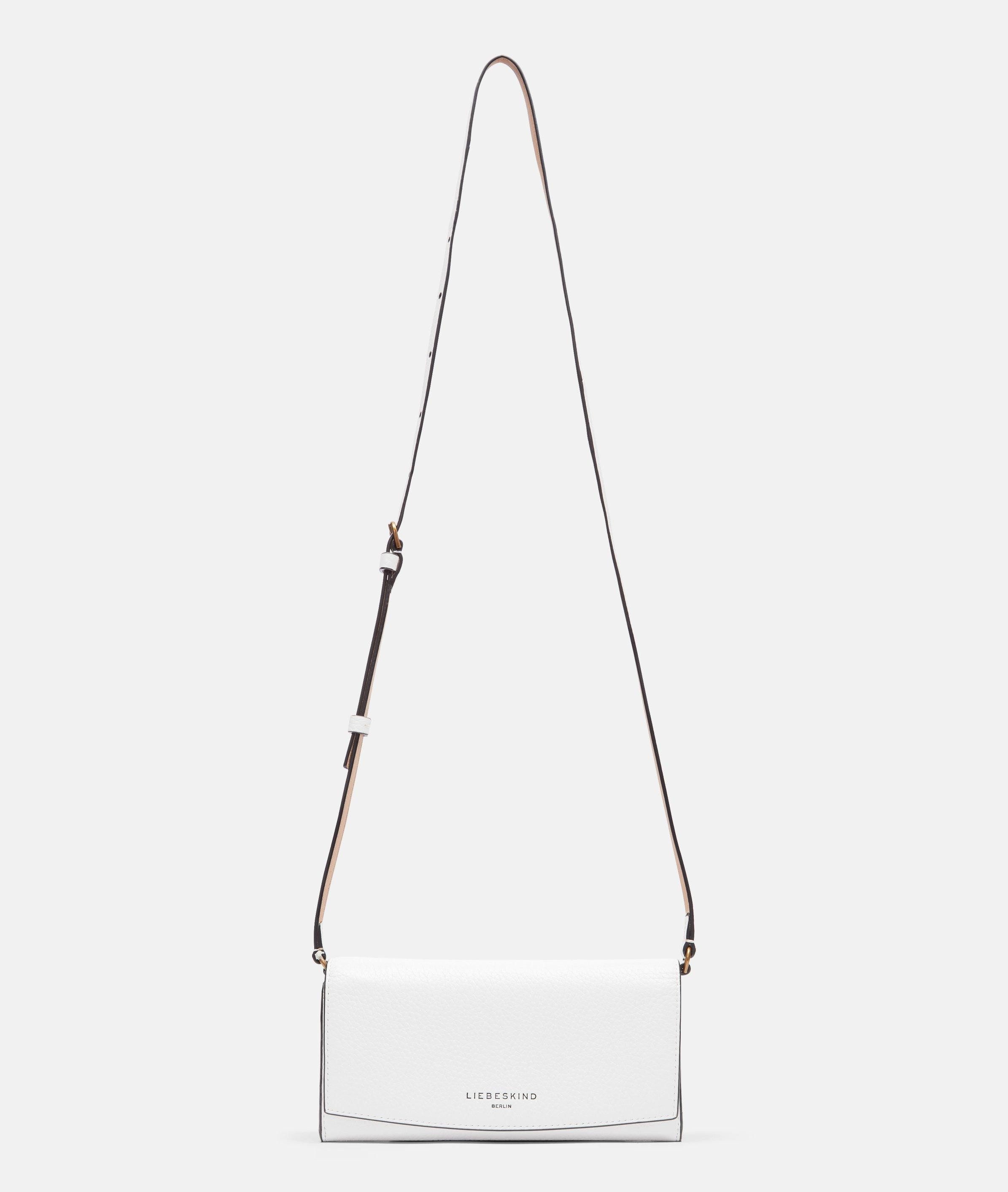 Liebeskind Berlin Umhängetasche Alessa Crossbody XS, Kompakte Tasche aus Rindsleder
