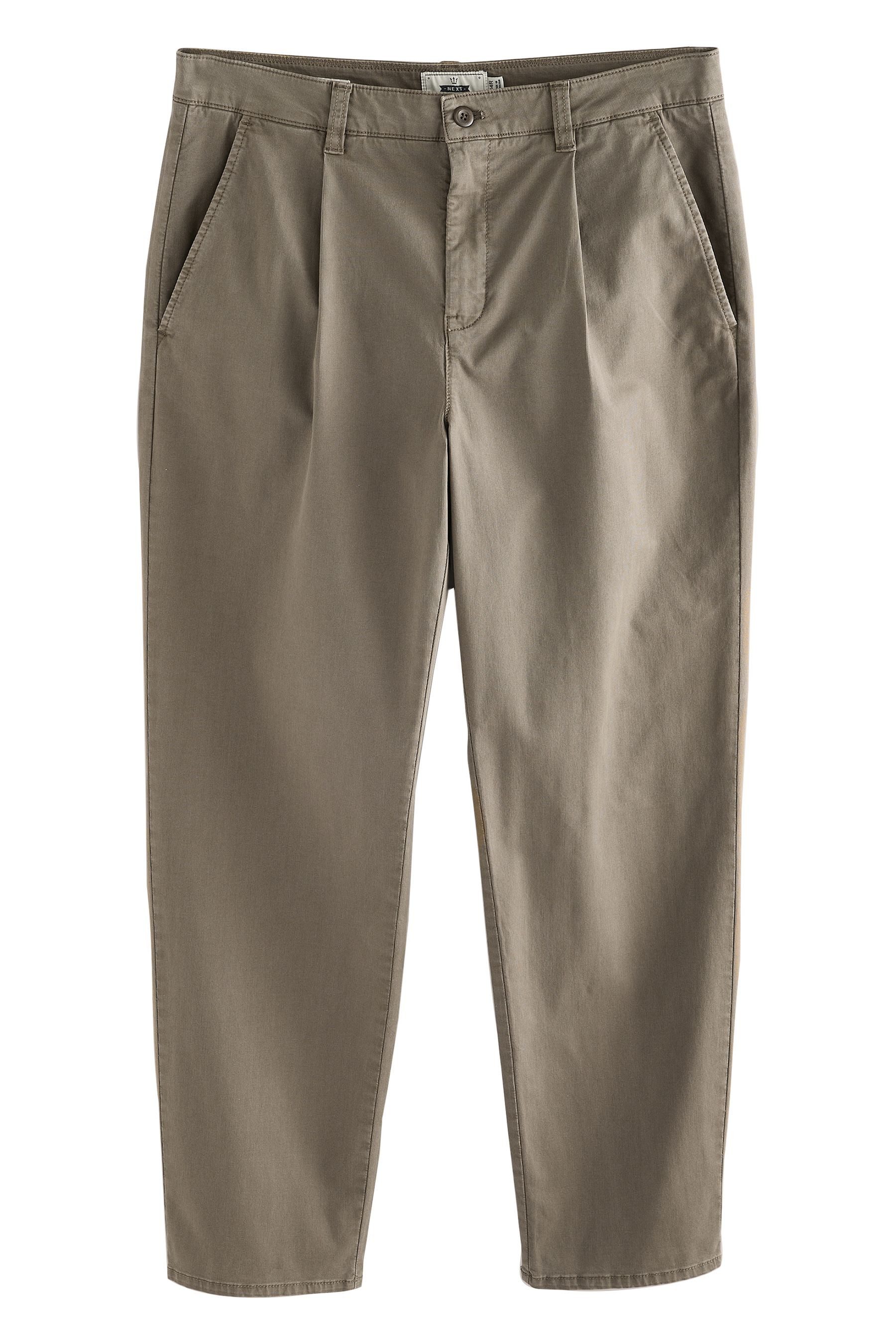 Next Bundfaltenhose Chinohose mit Bundfalten im günstig online kaufen