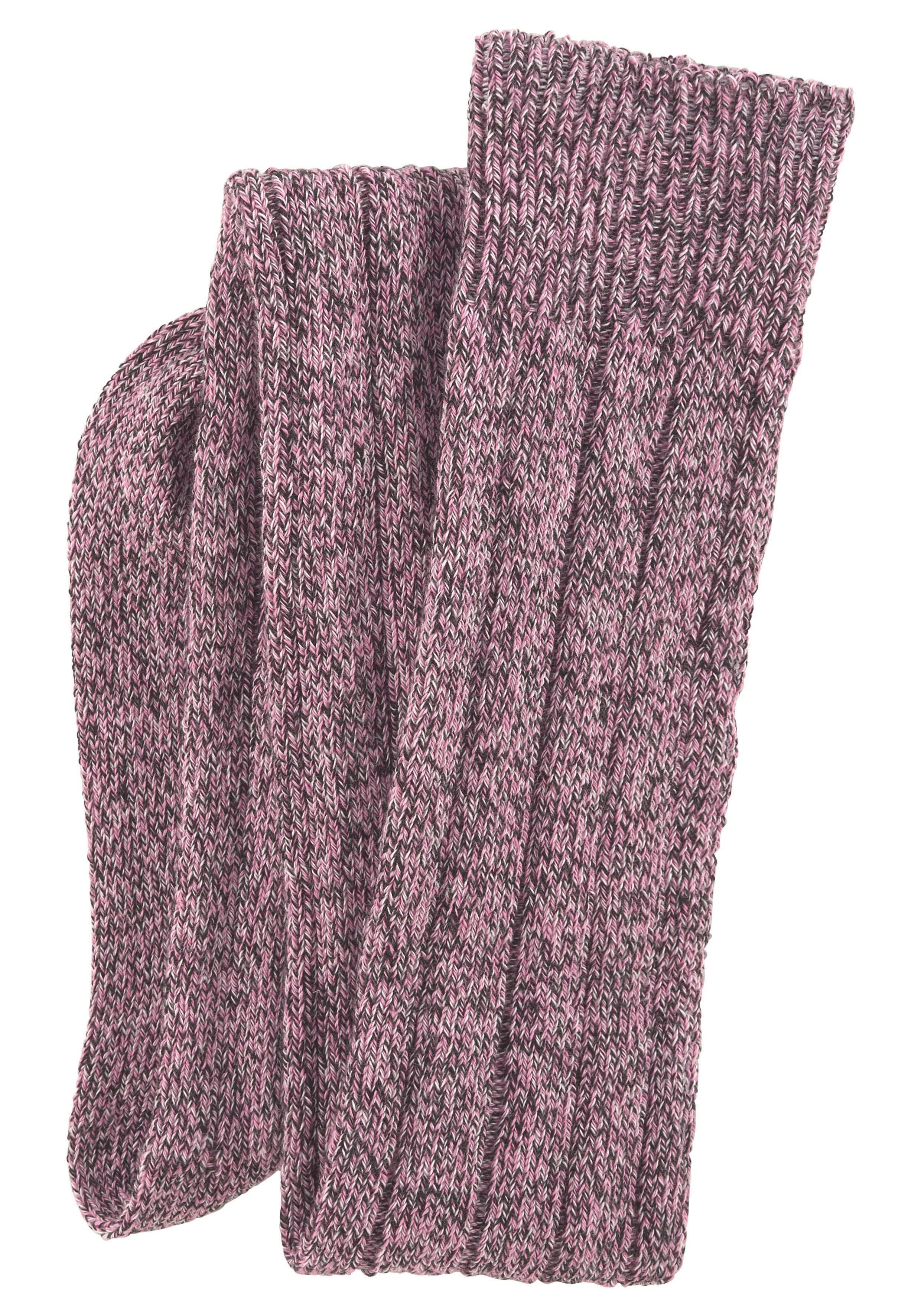 Lavana Overknees (Packung, 2-Paar) in Melangequalität