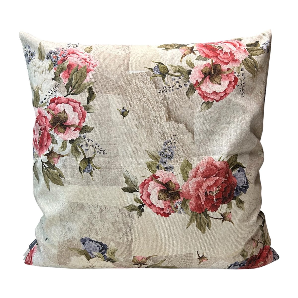 HOSSNER - HOMECOLLECTION Kissenbezug Antonia 50x50 cm, (1 Stück), Dekokisse günstig online kaufen