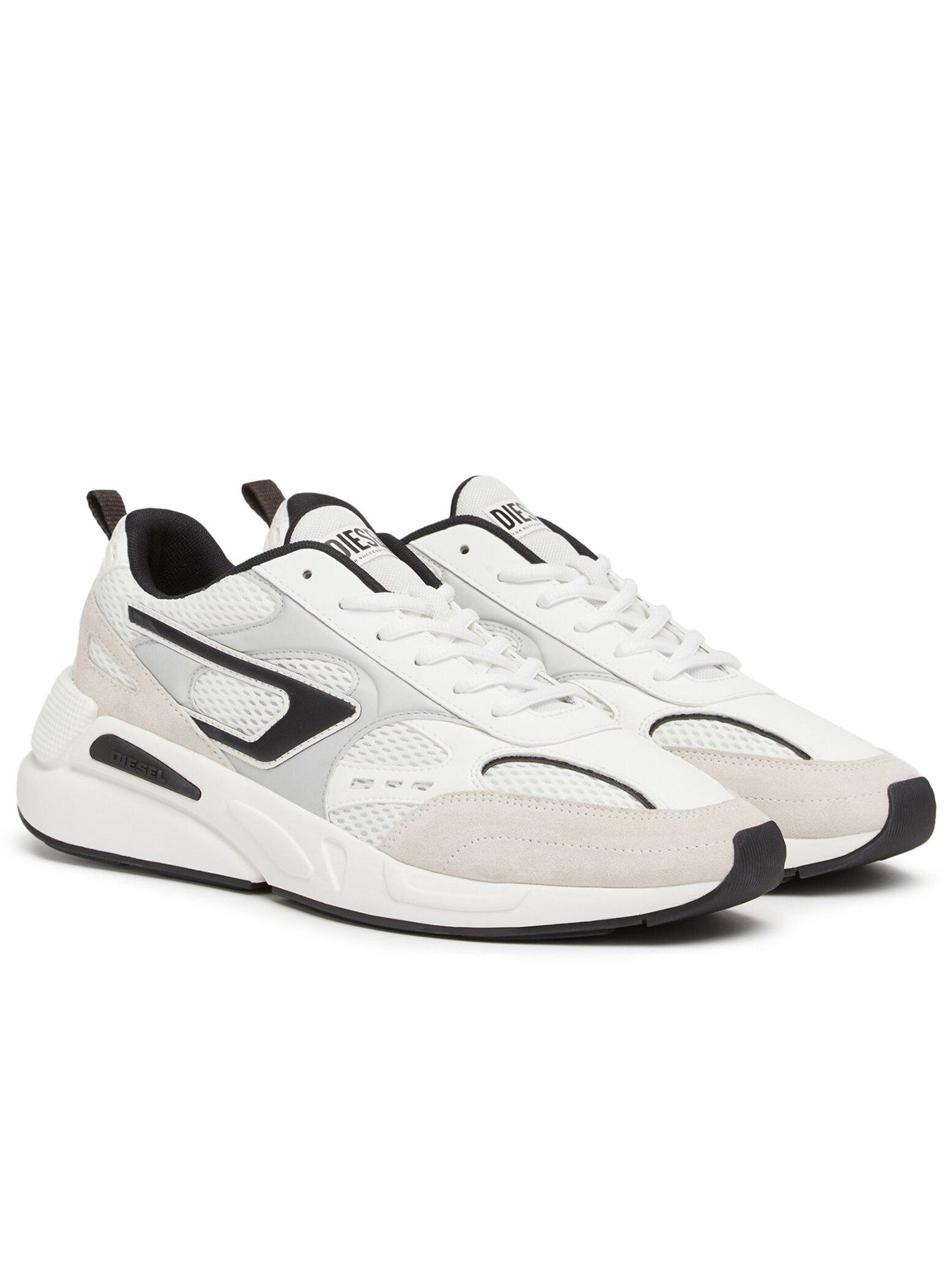 Diesel Low Top Mesh Sneaker in Weiß - S-Serendipity Sport P4431 Sneaker günstig online kaufen