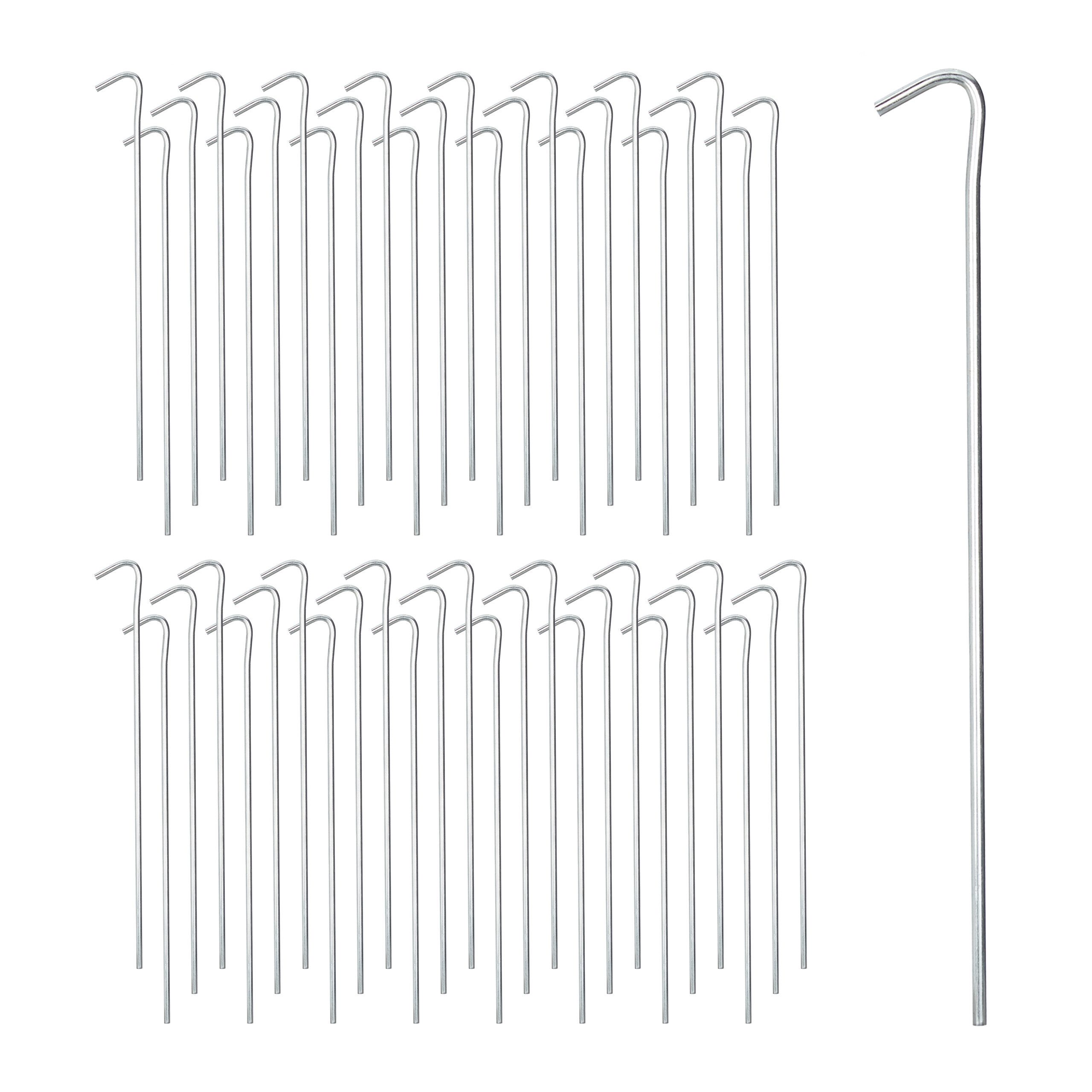 relaxdays Zelthering Zeltheringe 100er Set, (100er Set, 100-St)