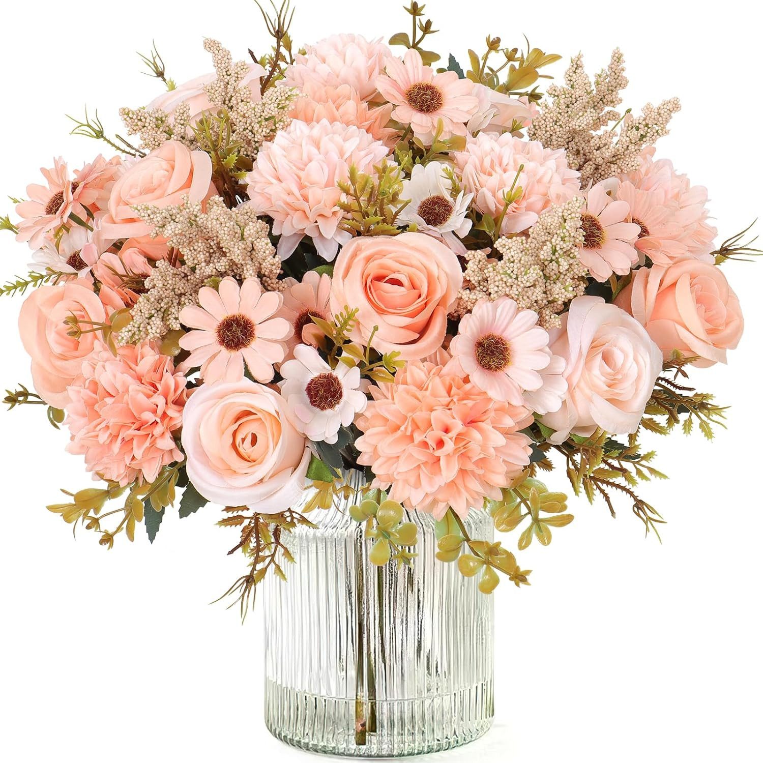 Kunstblumenstrauß Künstliche Blumen Kunstblumen Wie Echt Künstlich Blumenst günstig online kaufen