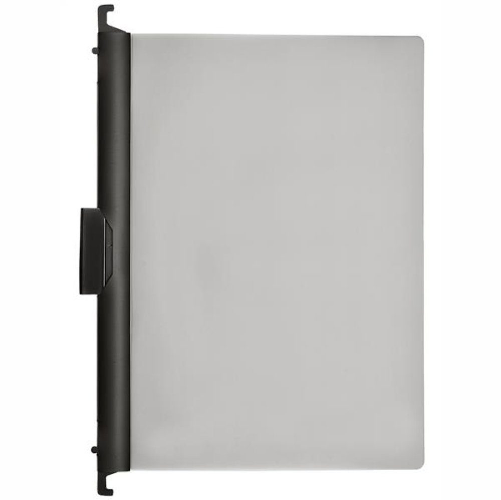 Foldersys Papierkorb schwarz FOLDERSYS Transparent Combi-Clip-Mappe