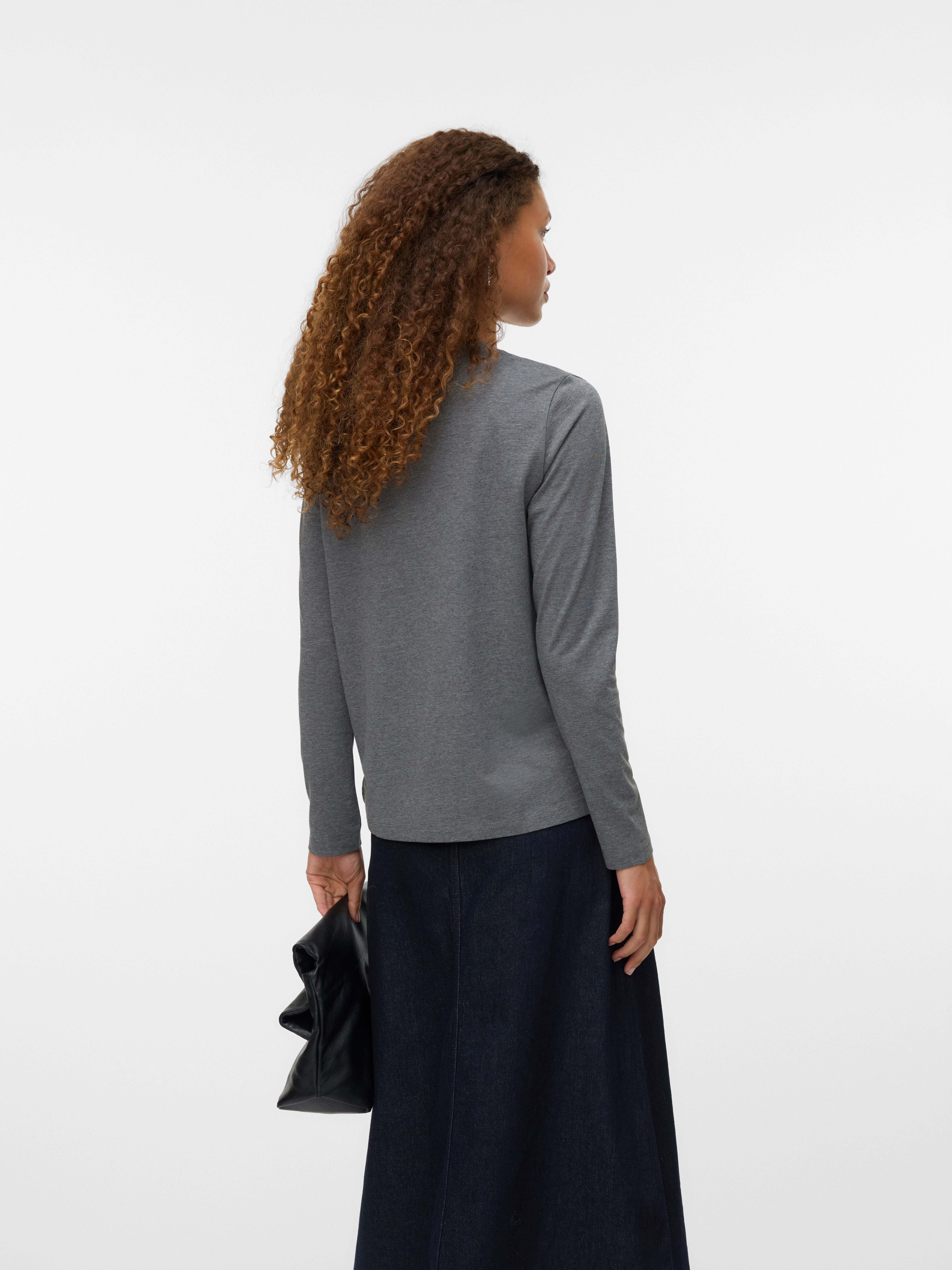 Vero Moda Langarmshirt VMPAULINA LS T-SHIRT GA JRS NOOS günstig online kaufen