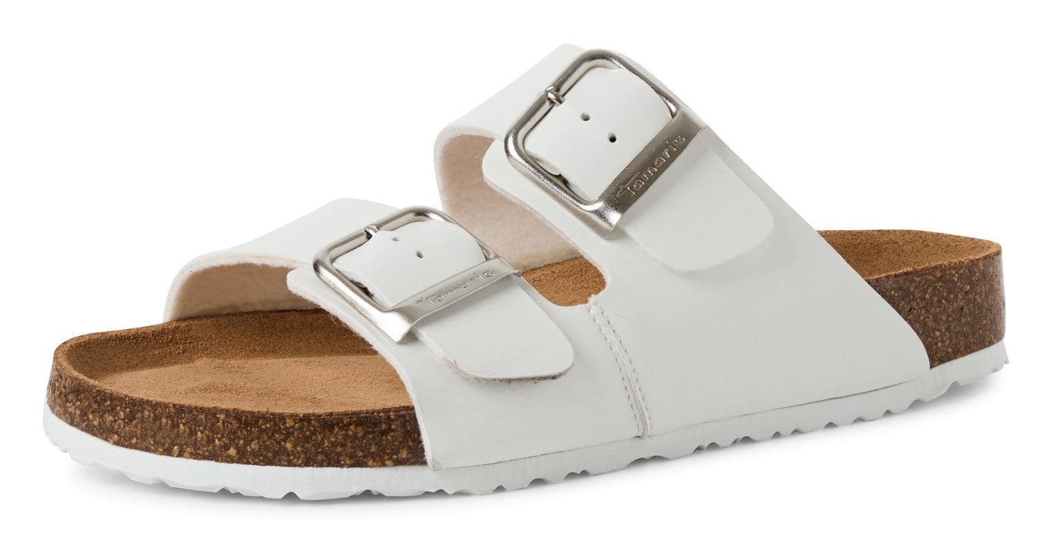 Tamaris Pantolette, Sommerschuh, Schlappen mit gepolstertem günstig online kaufen