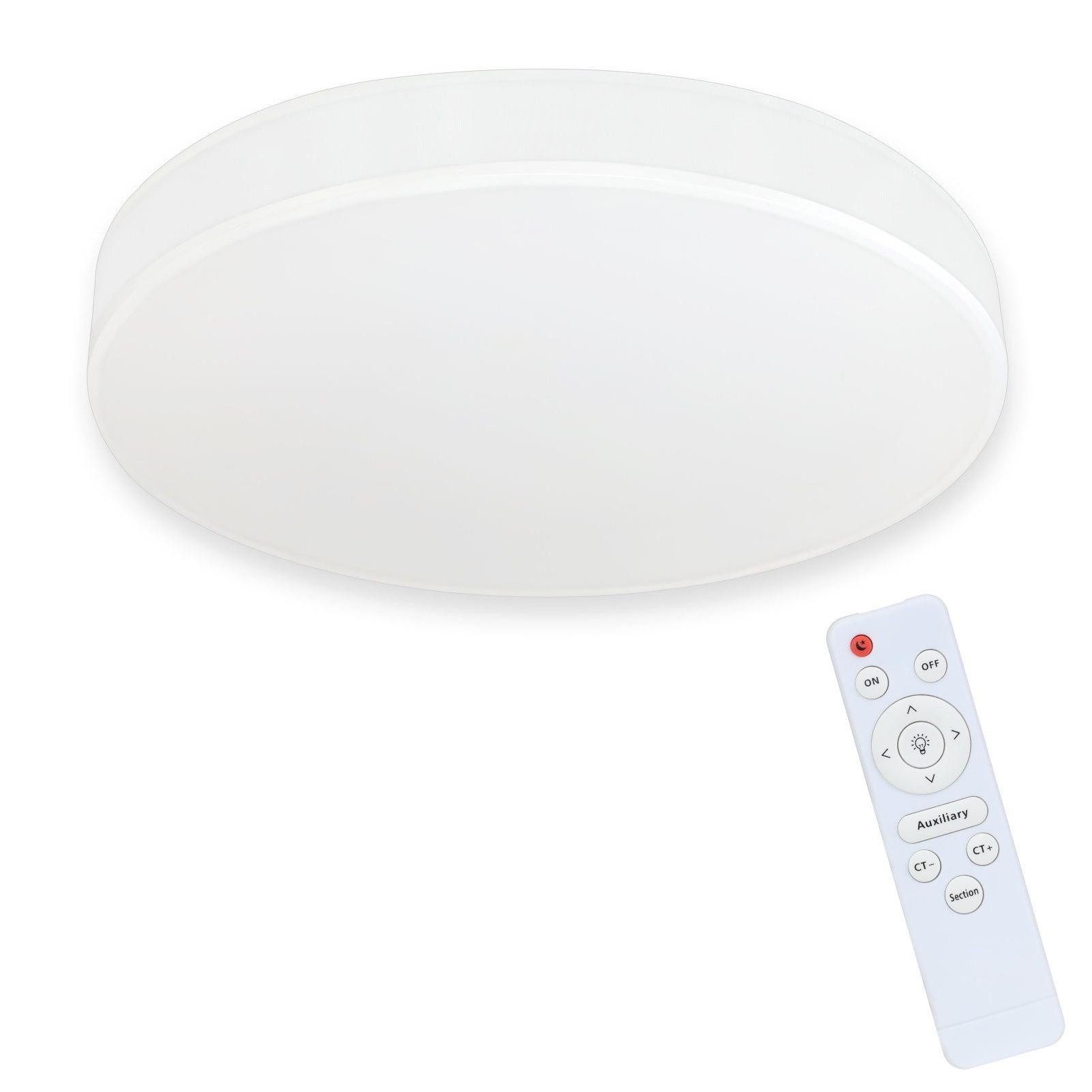 Nettlife LED Deckenleuchte Schlafzimmer Dimmbar Schwarz günstig online kaufen