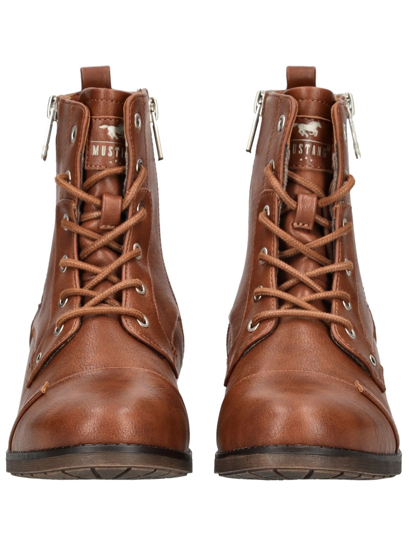 Mustang Shoes Mustang Shoes Stiefelette Lederimitat Schnürstiefelette