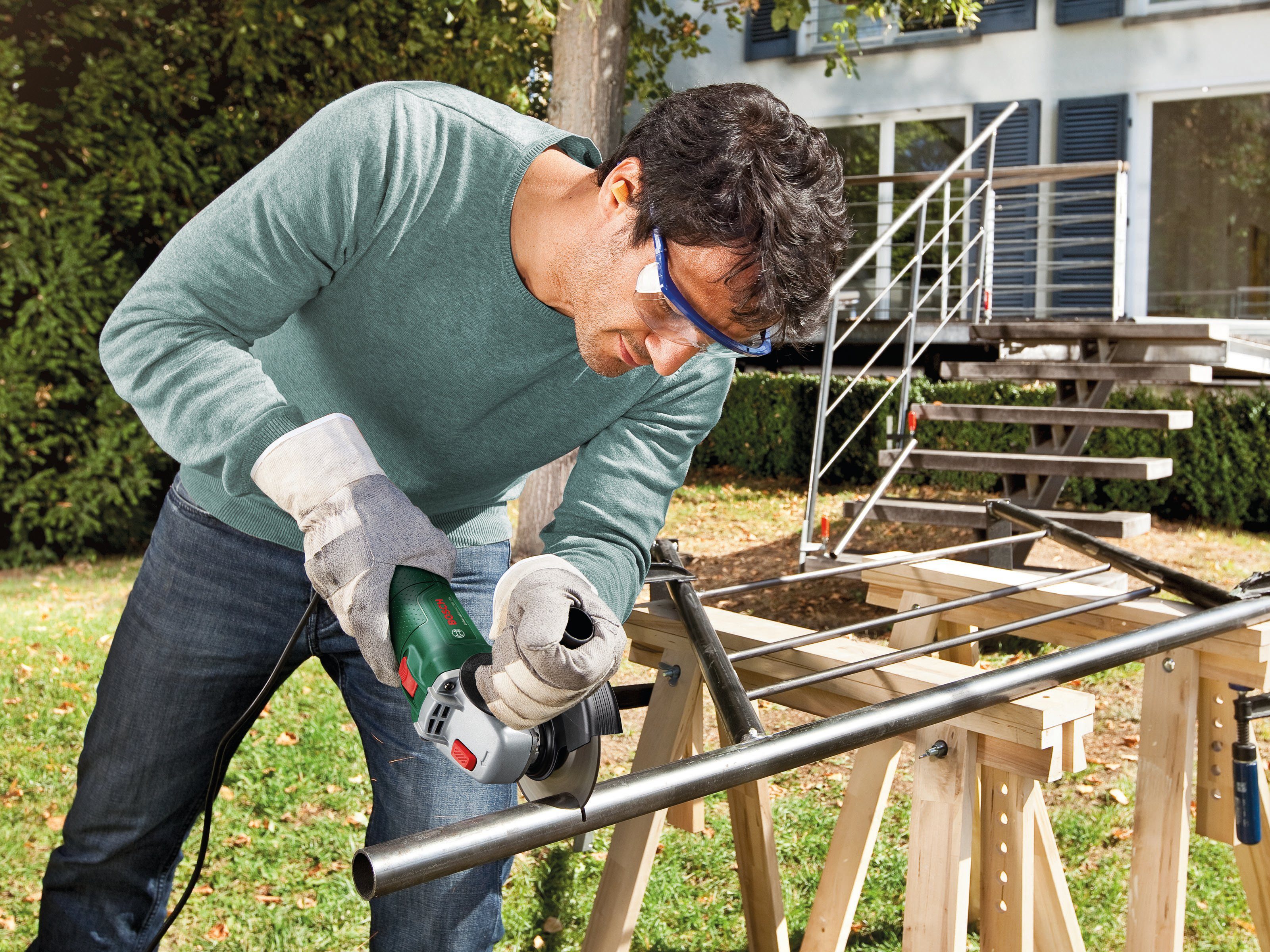 Bosch Home & Garden Winkelschleifer UniversalGrind 750-125