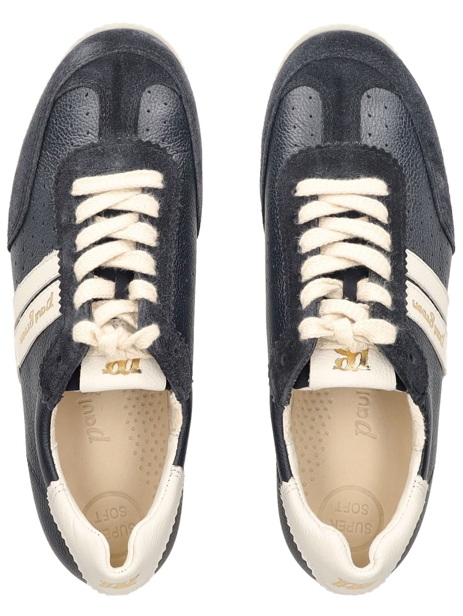 Paul Green Paul Green Halbschuhe Glattleder Schnürschuh