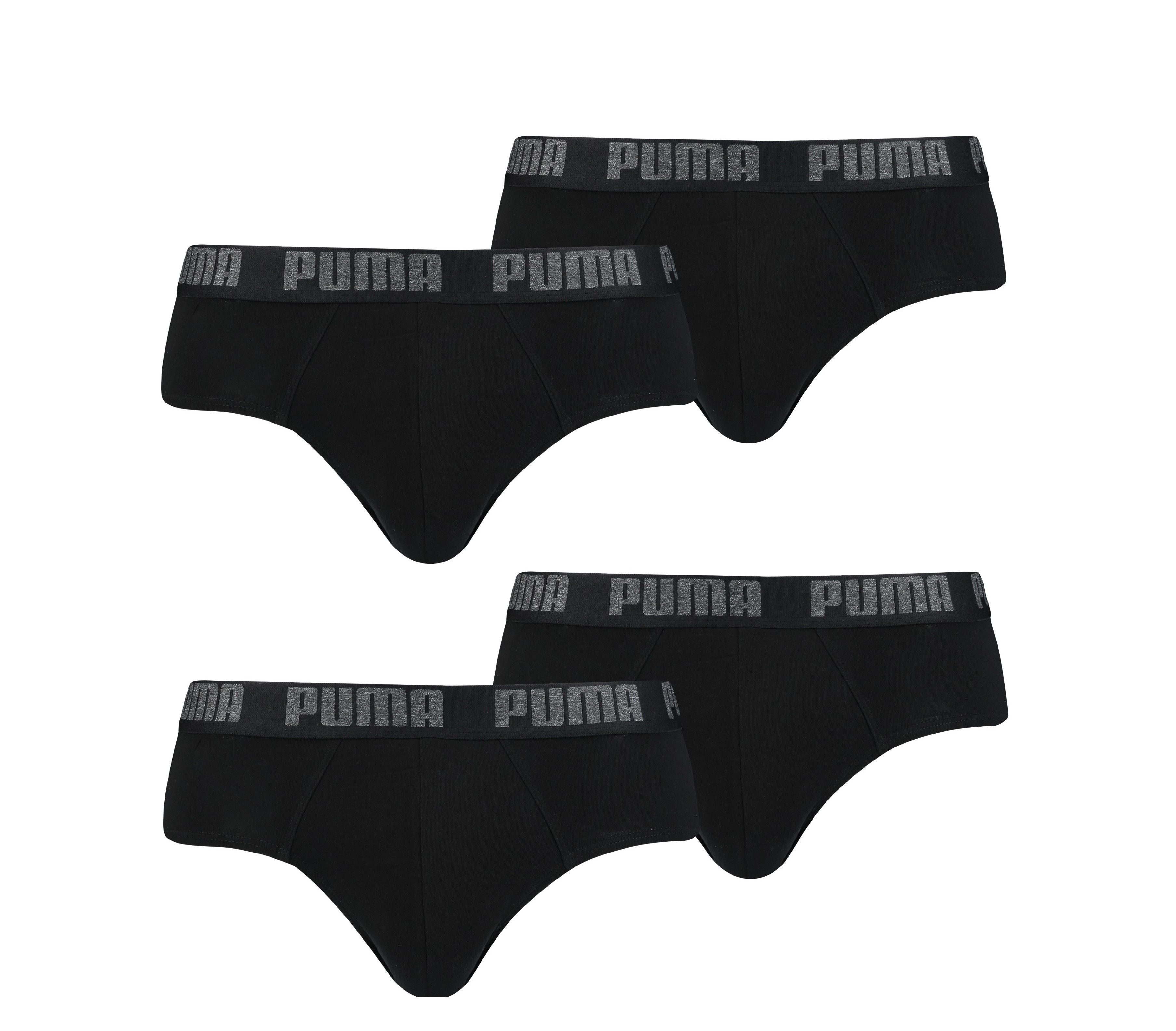 PUMA Slip Puma Herren Slips Briefs im 4-er Pack günstig online kaufen