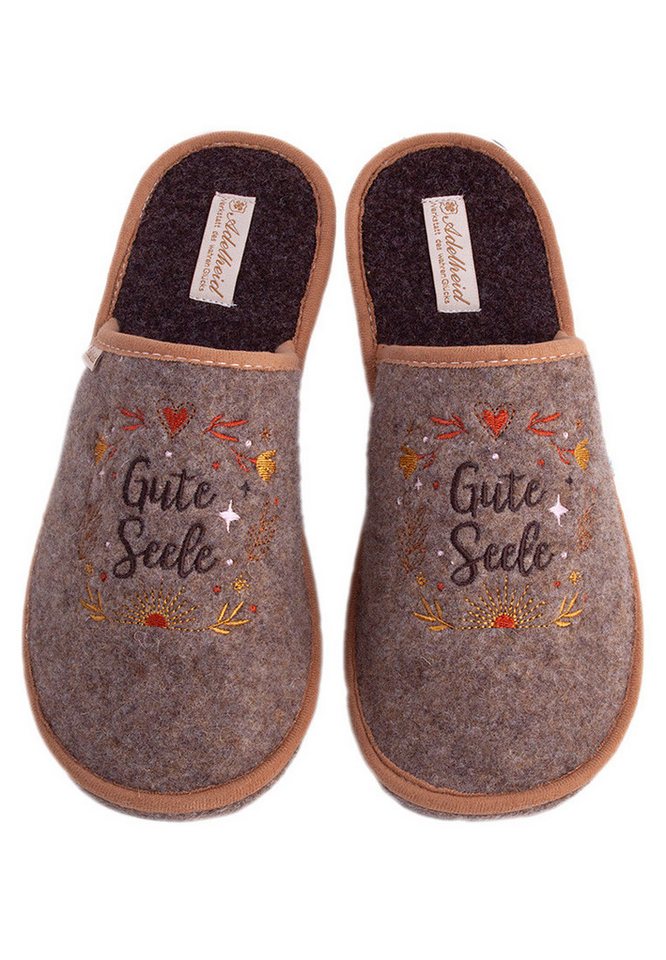 ADELHEID Gute Seele Filzpantoffel Pantoffel
