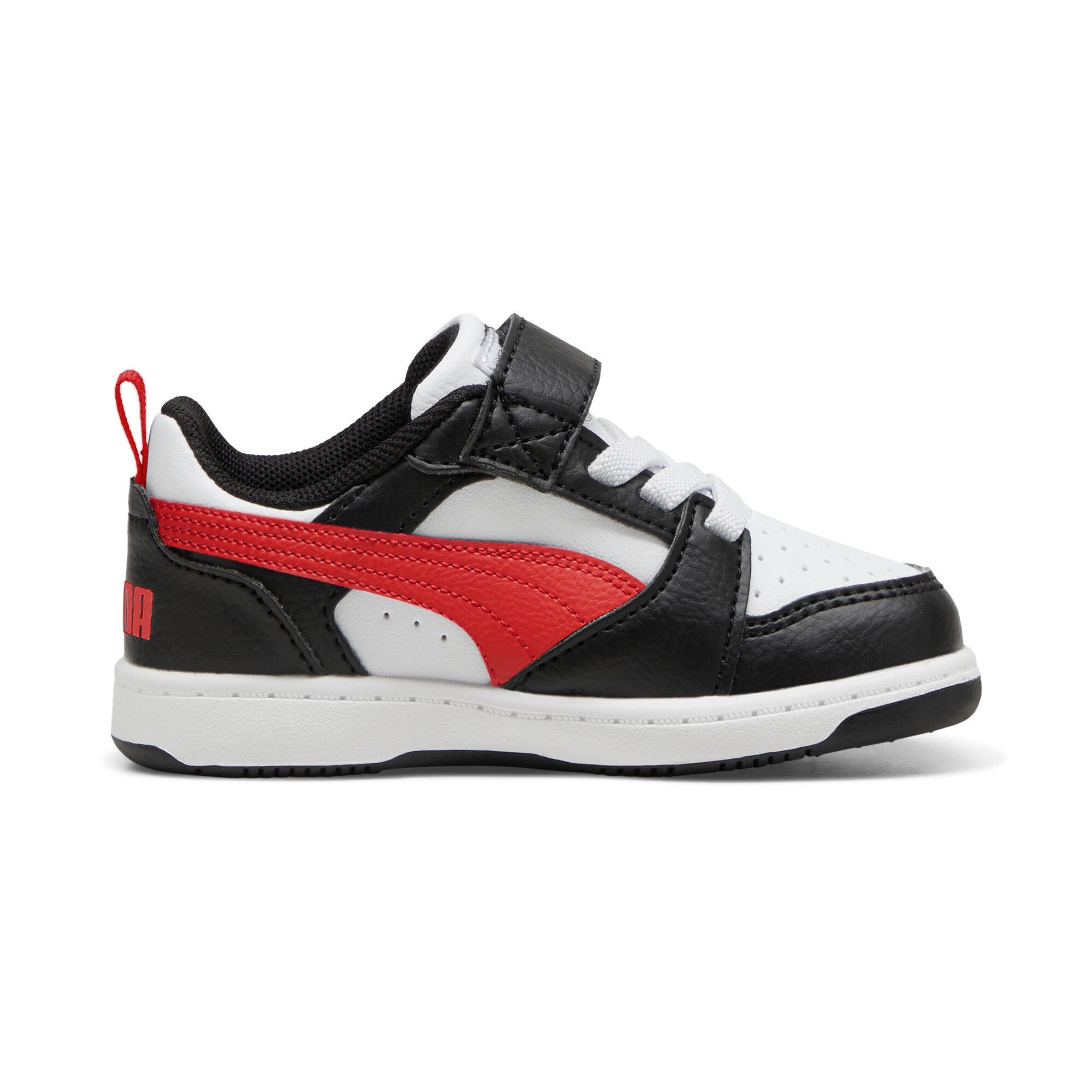 PUMA REBOUND V6 LO AC+ INF Sneaker mit Klettverschluss, weiche Einlegesohle, profilierte Gummilaufsohle