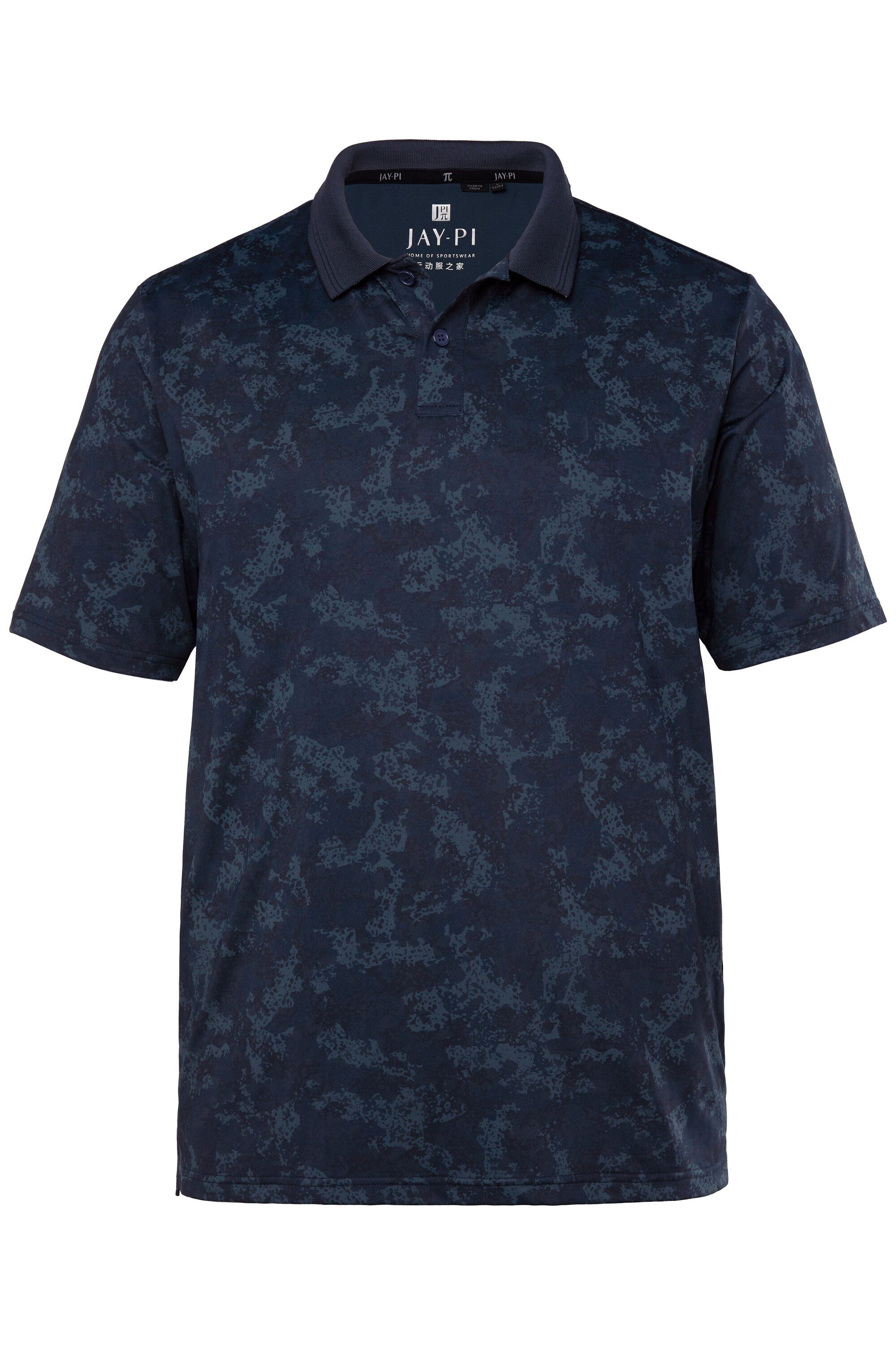 JP1880 Poloshirt Poloshirt Golf Halbarm Alloverprint QuickDry